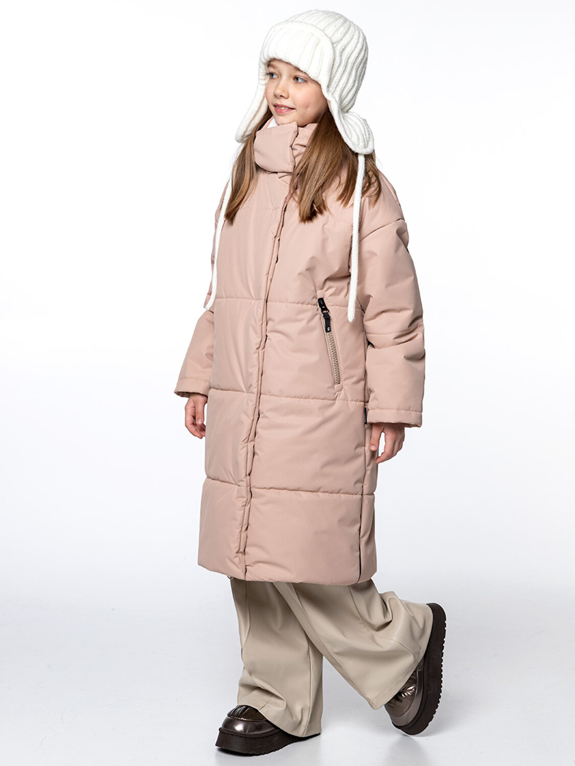 NIKASTYLE Пальто 439120 6з3224 миндаль