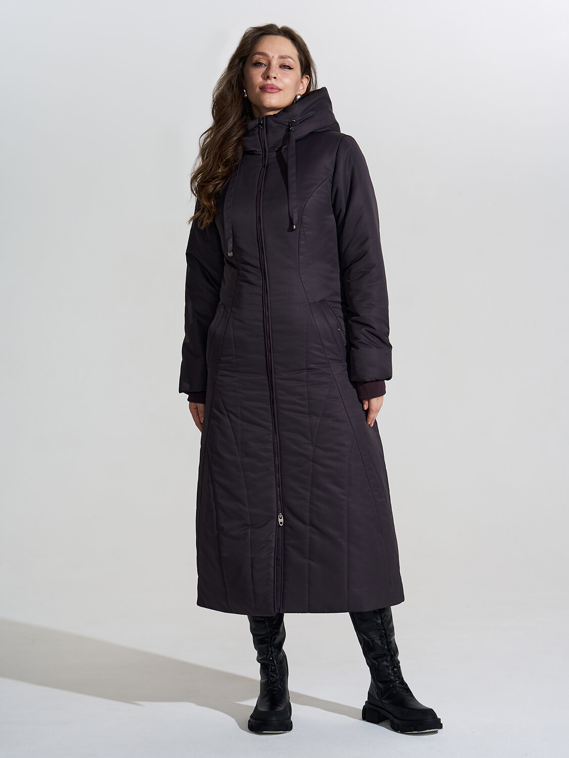 DIMMA Пальто 440336 2503 Баклажановый