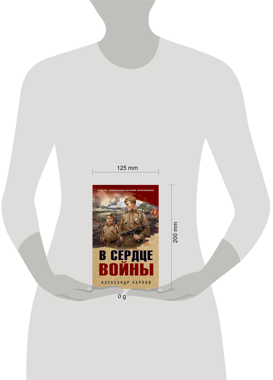Эксмо Александр Карпов "В сердце войны" 440673 978-5-04-180302-5