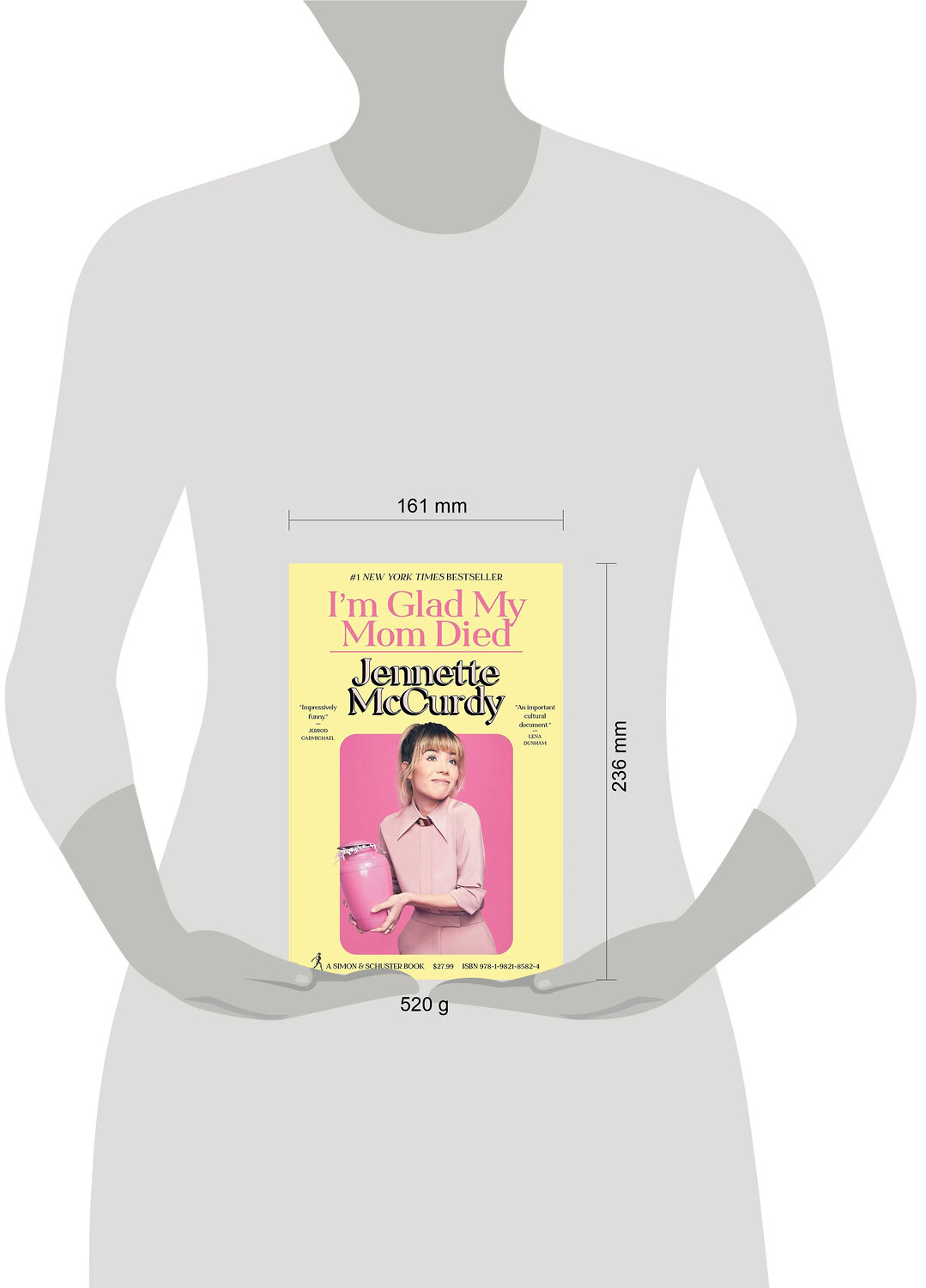 Эксмо Mccurdy, Jennette "I`m glad my mom died (Jennette Mccurdy) Я рада что моя мама умерла (Дженнет Маккарди)/ Книги на английском языке" 443430 978-1-98-218582-4