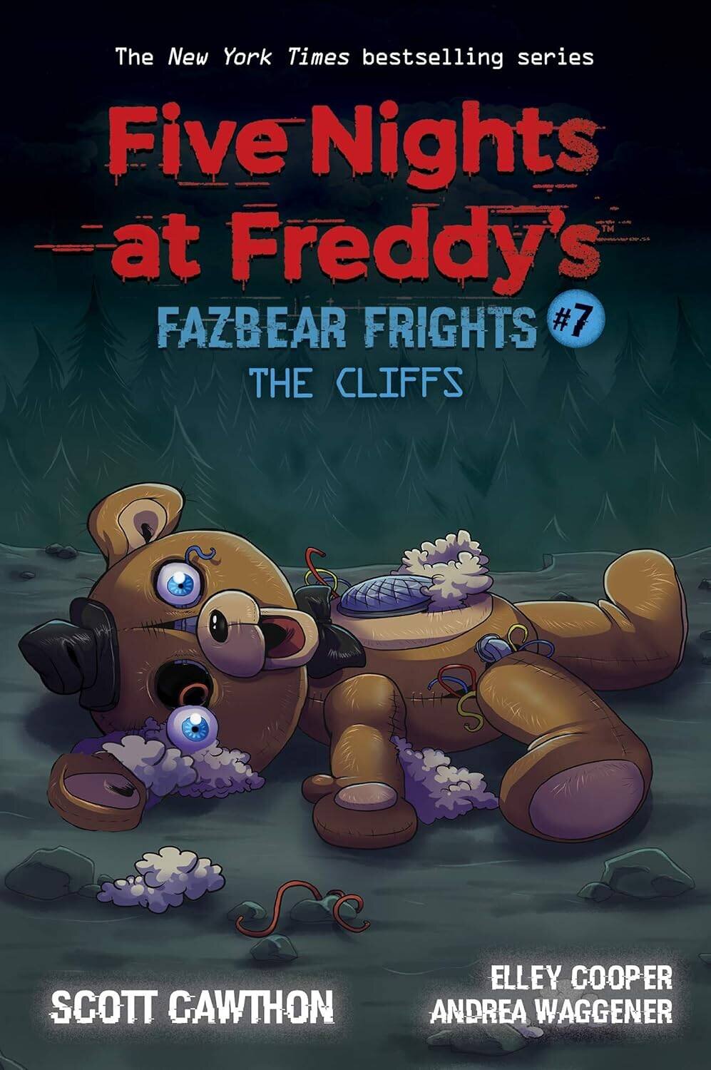 Эксмо "Five Nights at Freddy's Fazbear Frights 7 The Cliffs Пять ночей у Фредди Ужасы Фазбера 7 Скалы / Книги на английском языке" 443483 978-1-33-870391-7