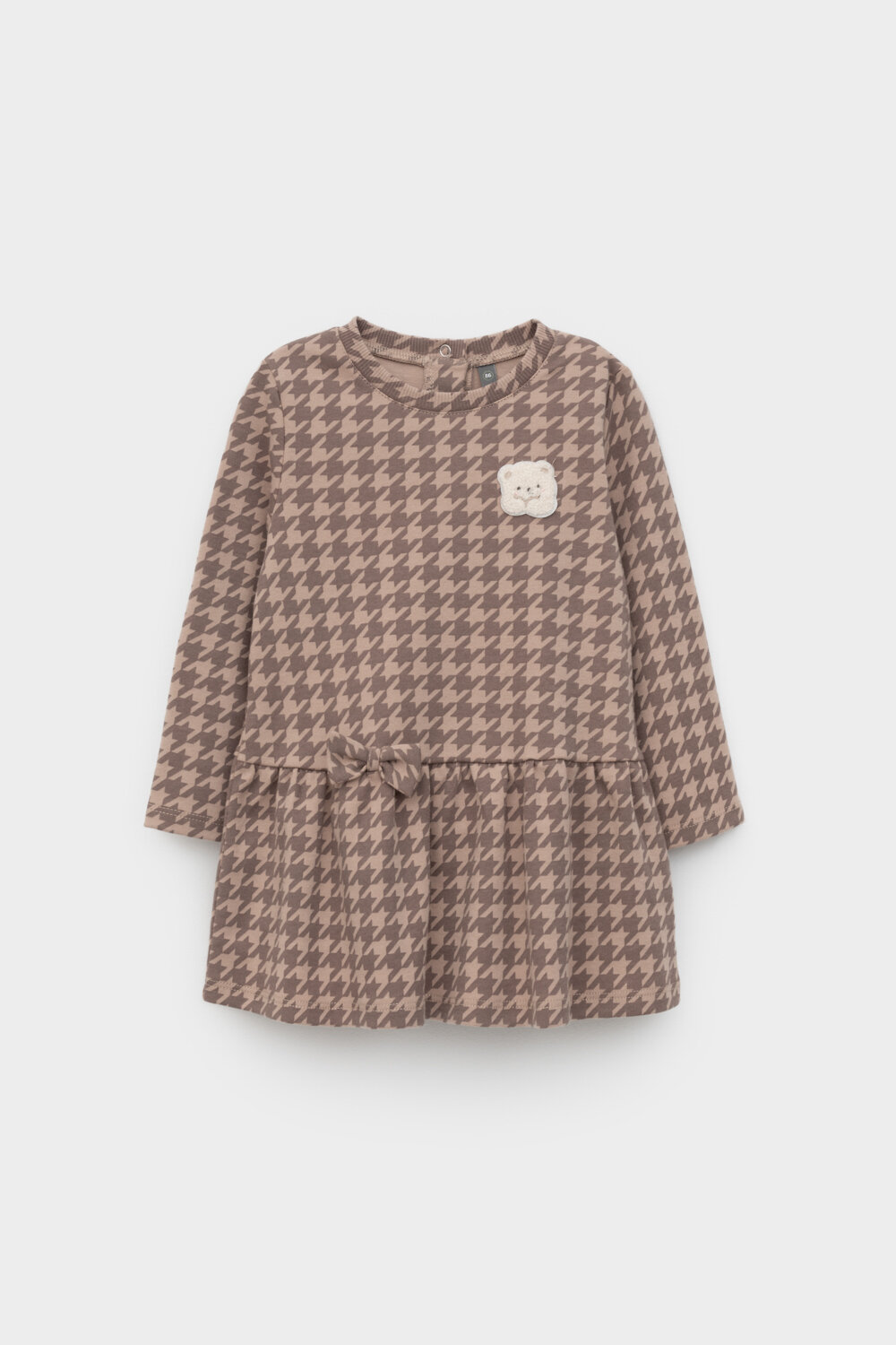 CROCKID Платье 455019 КР 5891 беж, гусиная лапка