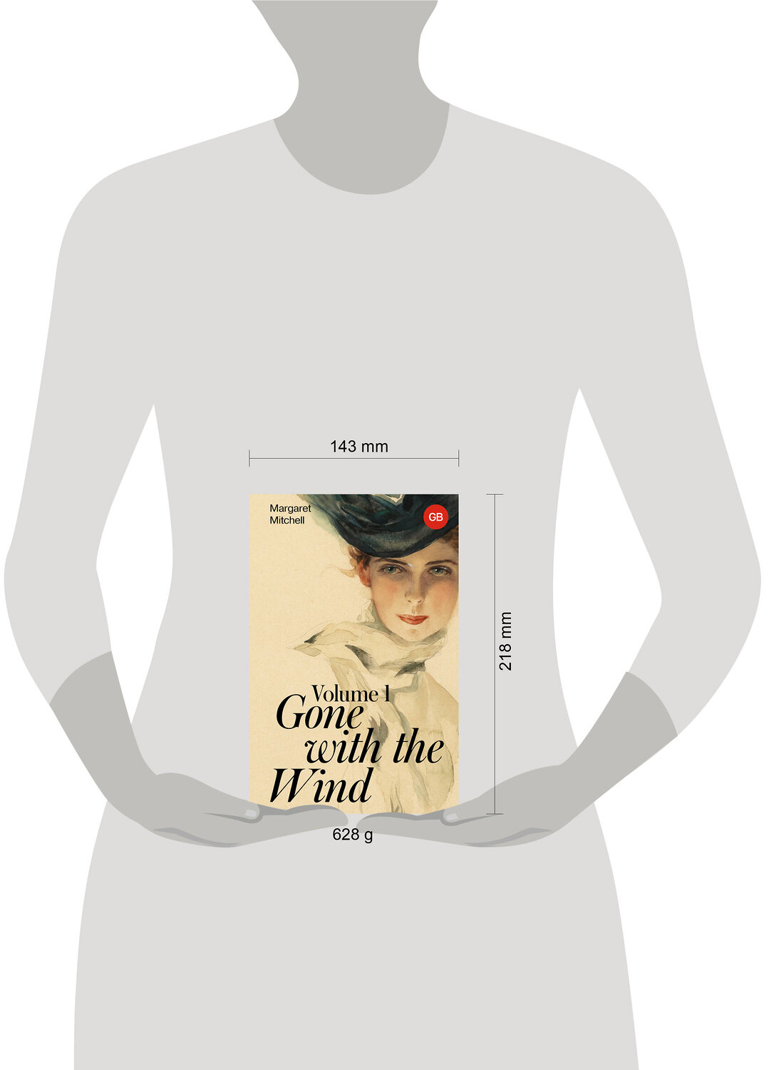 АСТ Margaret Mitchell "Gone with the Wind. Volume 1" 455707 978-5-17-164575-5