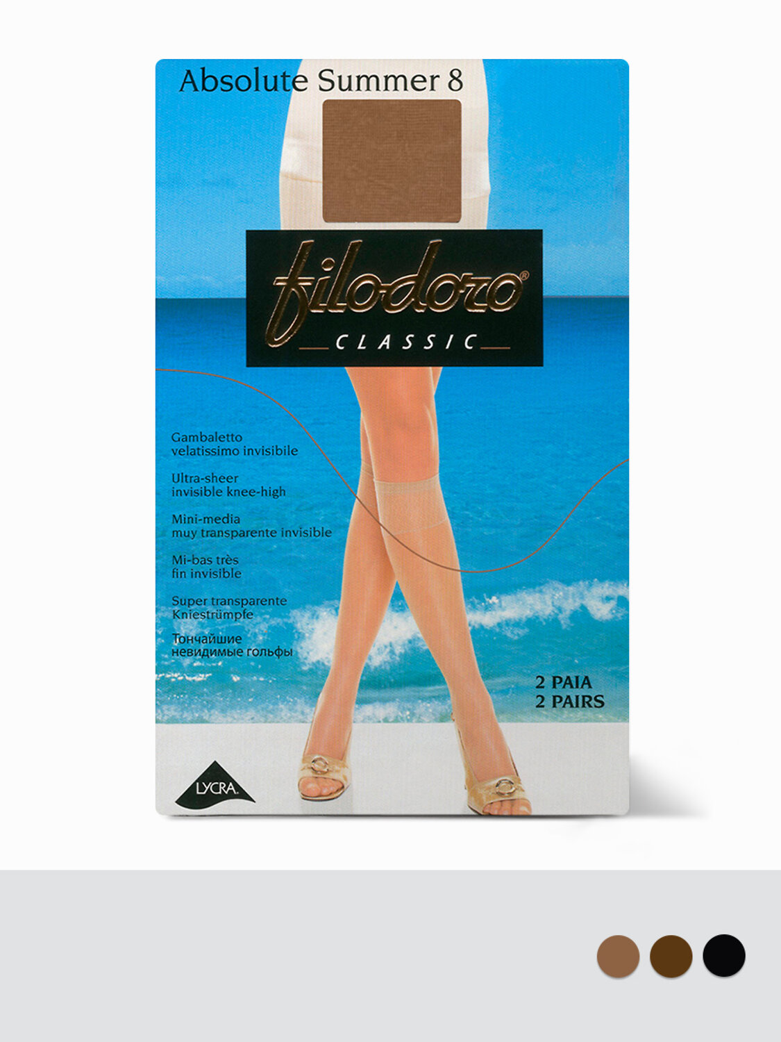Filodoro Гольфы 476201 ABSOLUTE SUMMER 8 (гольфы - 2 пары)