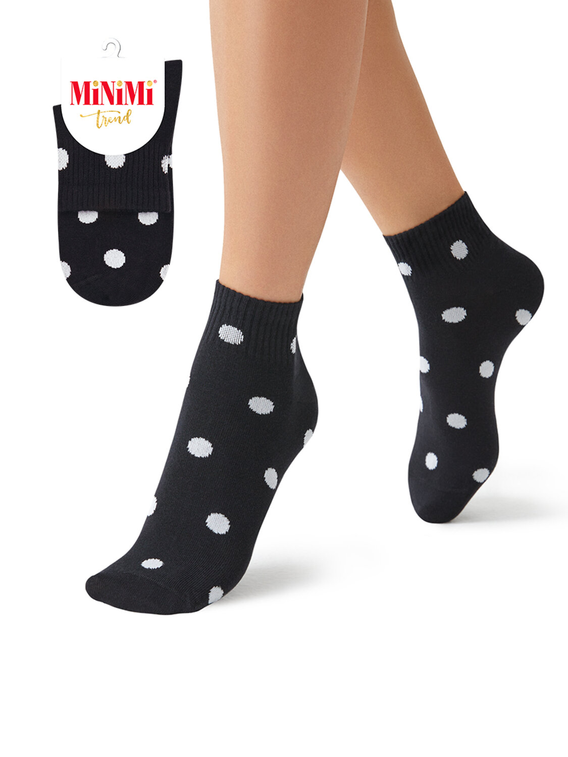 Minimi Носки 462497 MINI TREND 4209 Nero (Черный)