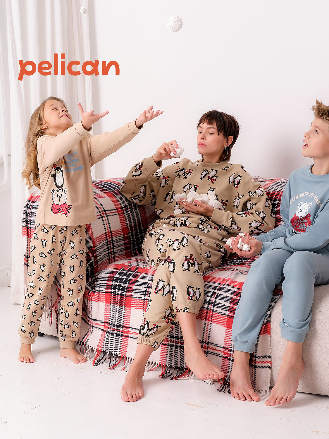 PELICAN Пижама 472966 WFAJP3367 Песочный