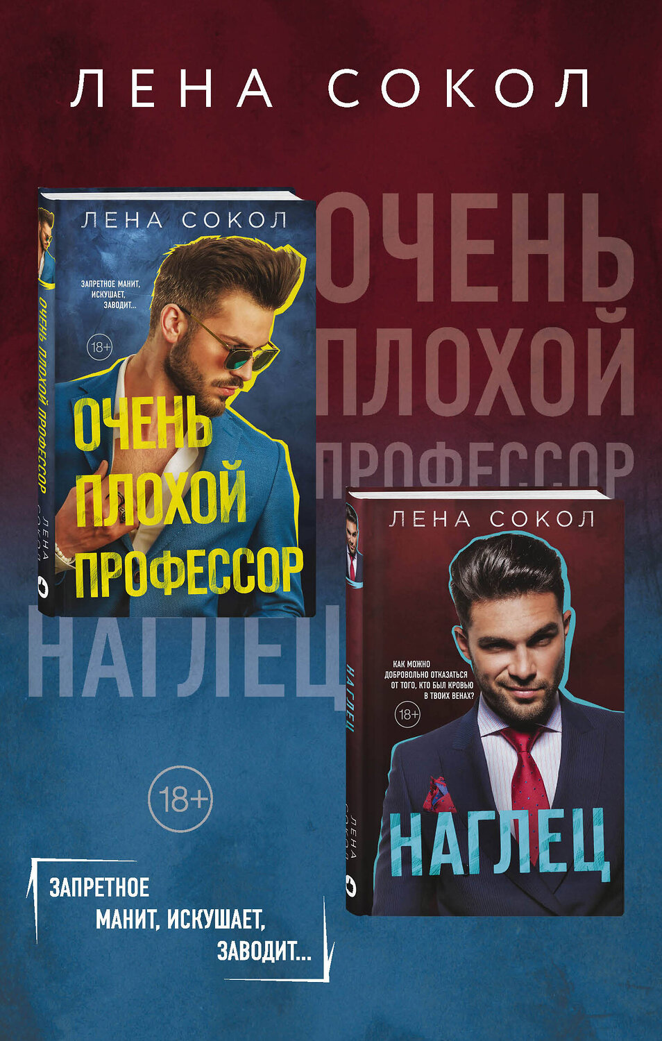 Эксмо Сокол Л. "Очень плохой профессор + Наглец" 475021 978-5-04-119308-9