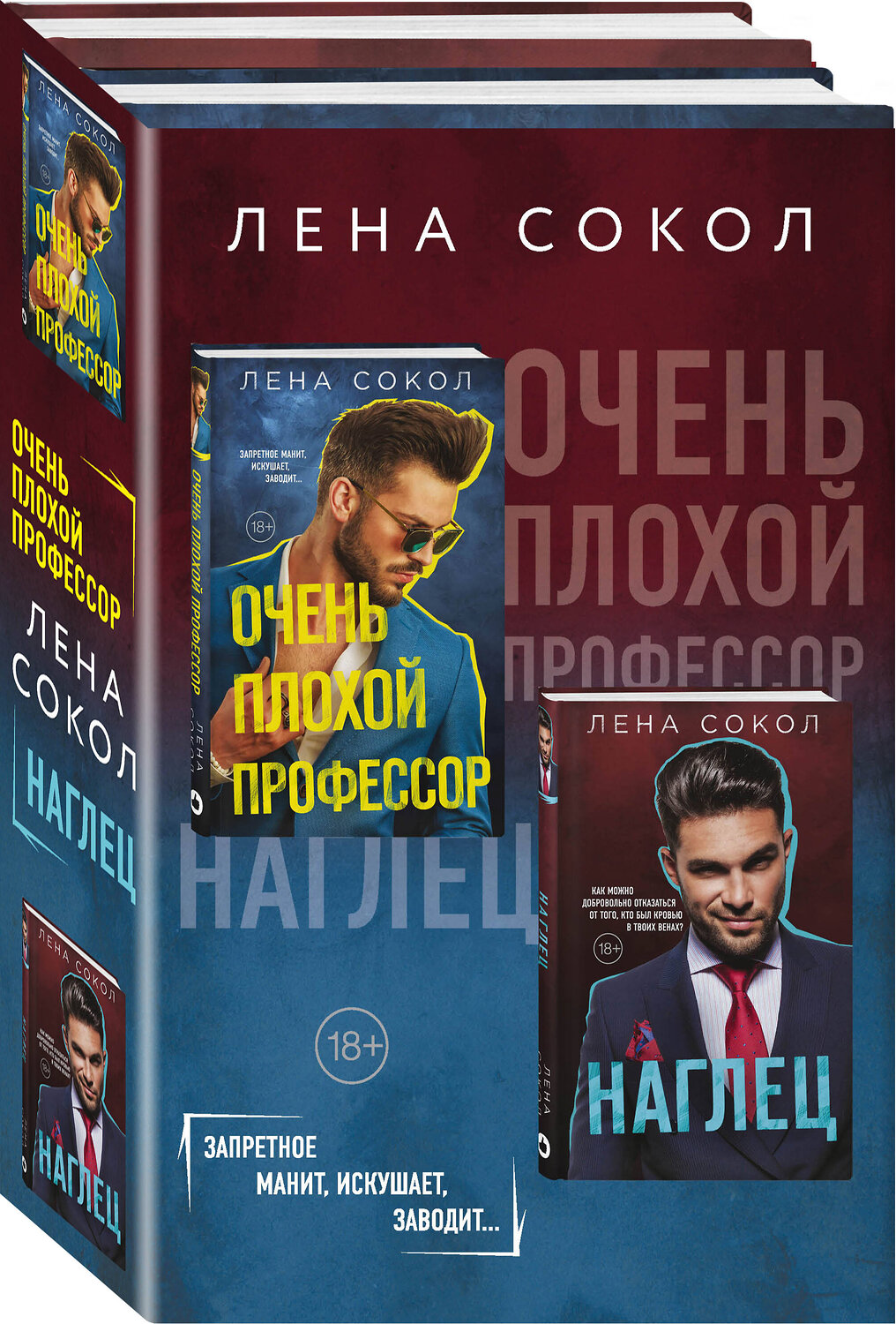 Эксмо Сокол Л. "Очень плохой профессор + Наглец" 475021 978-5-04-119308-9