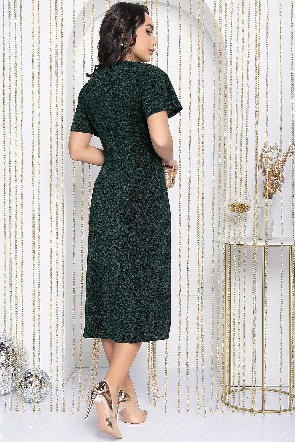 LT Collection Платье 476695 П12099 зелёный