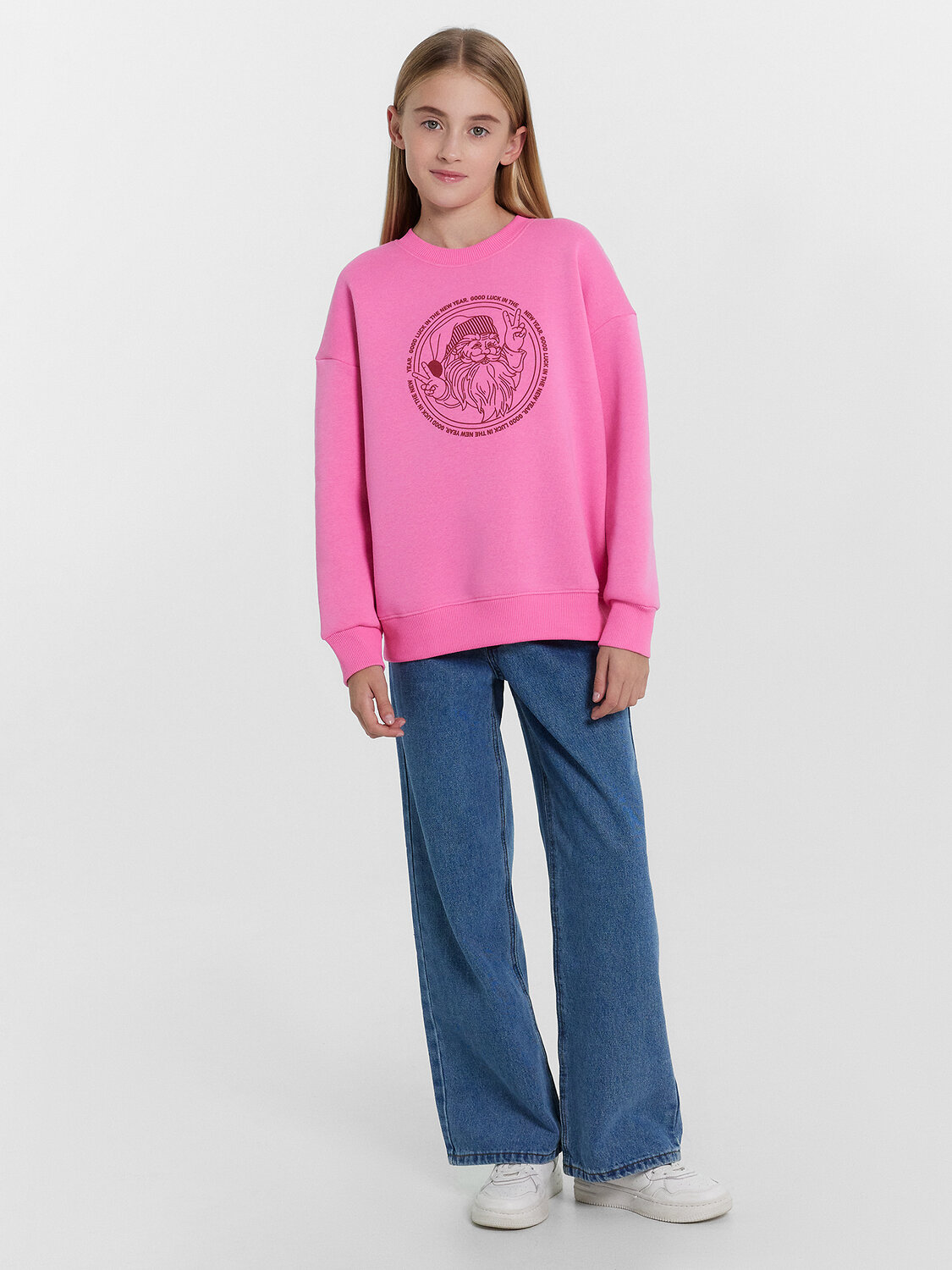 MARK FORMELLE Свитшот 481814 127897/1 розовое сияние +печать