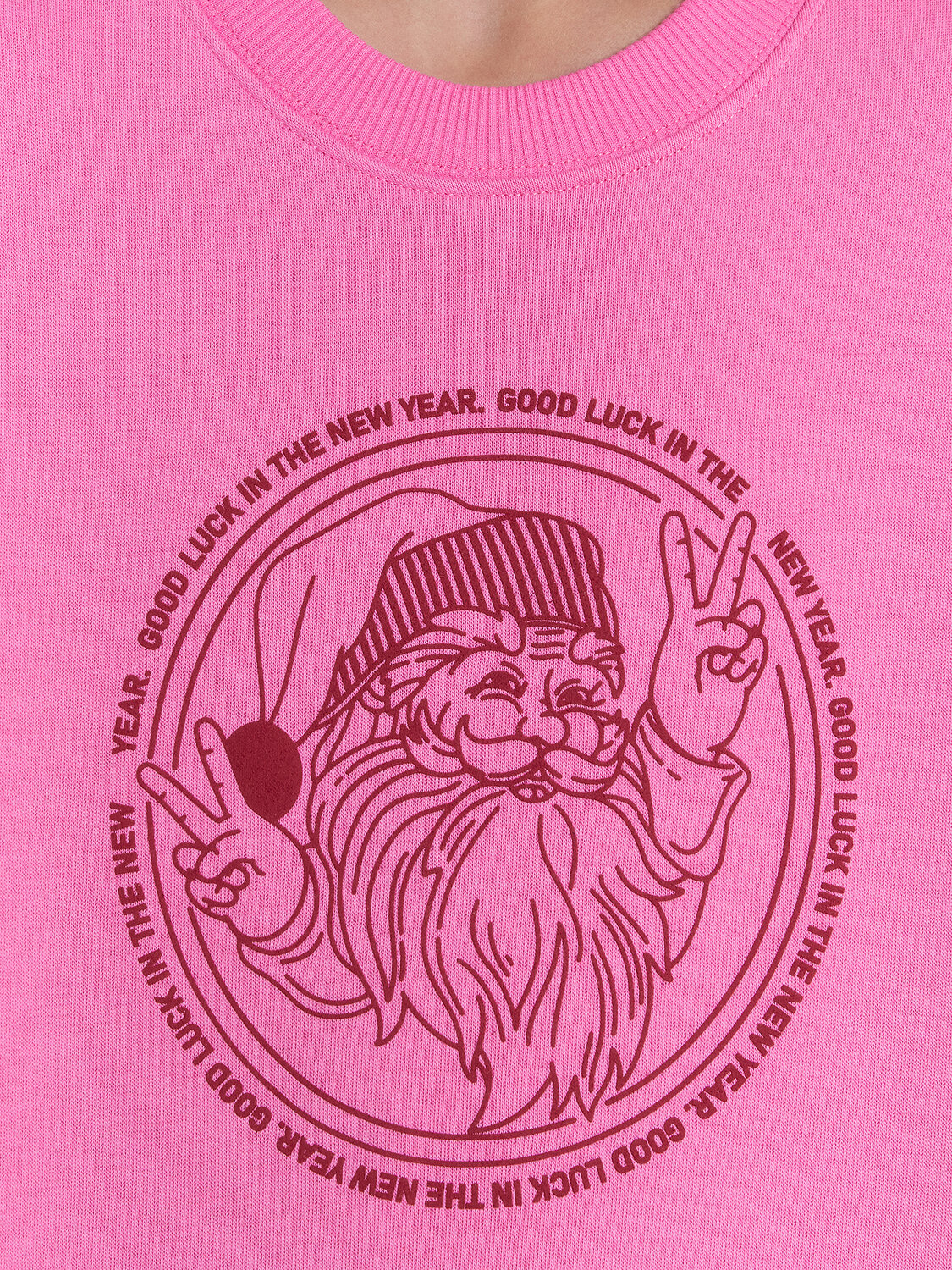 MARK FORMELLE Свитшот 481814 127897/1 розовое сияние +печать