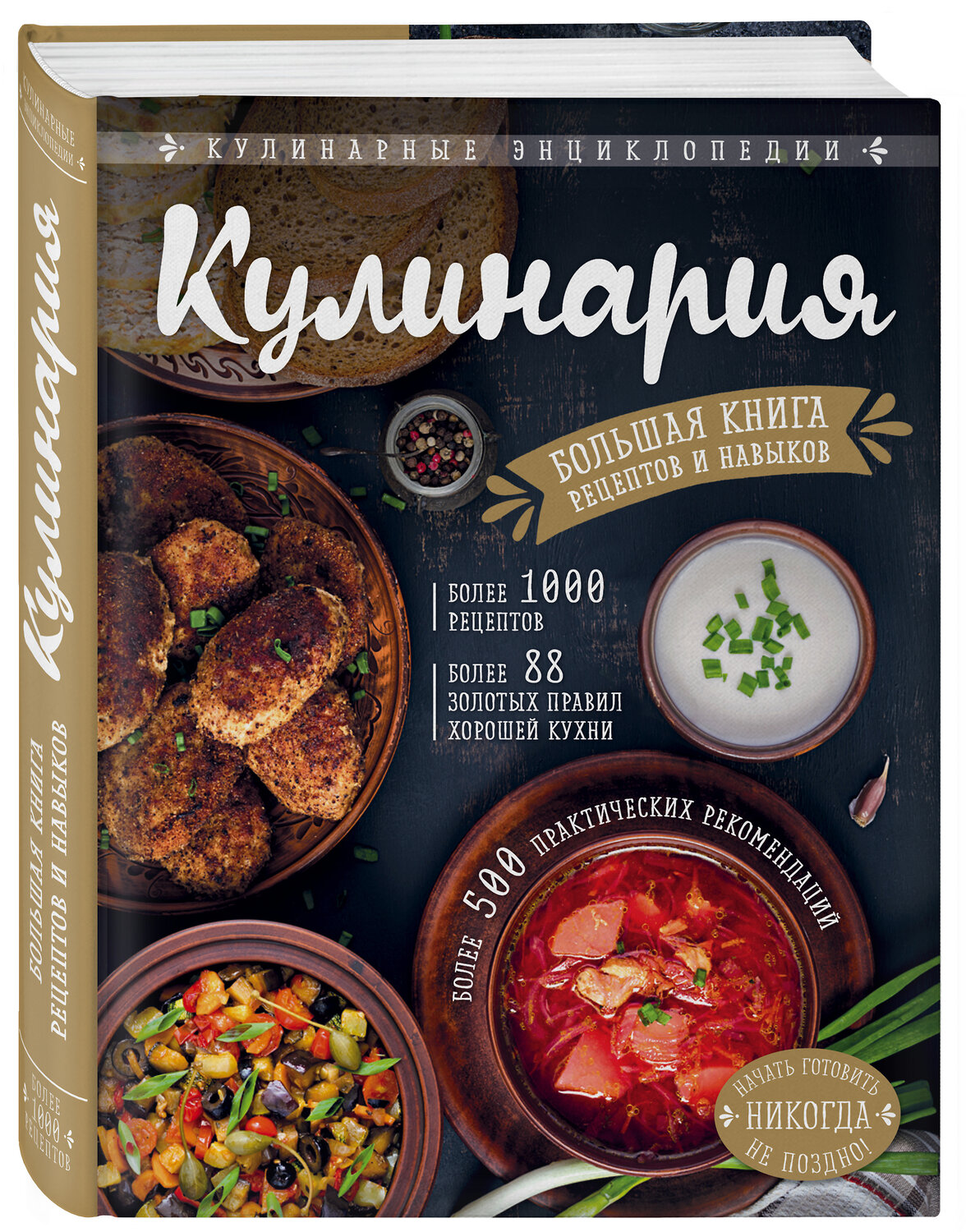 Эксмо Элга Боровская "КУЛИНАРИЯ. Большая книга рецептов и навыков" 484416 978-5-04-103998-1