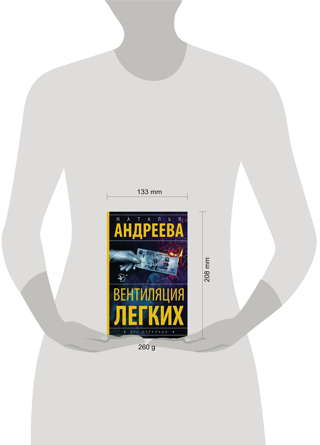 АСТ Наталья Андреева "Вентиляция легких" 485978 978-5-17-133290-7