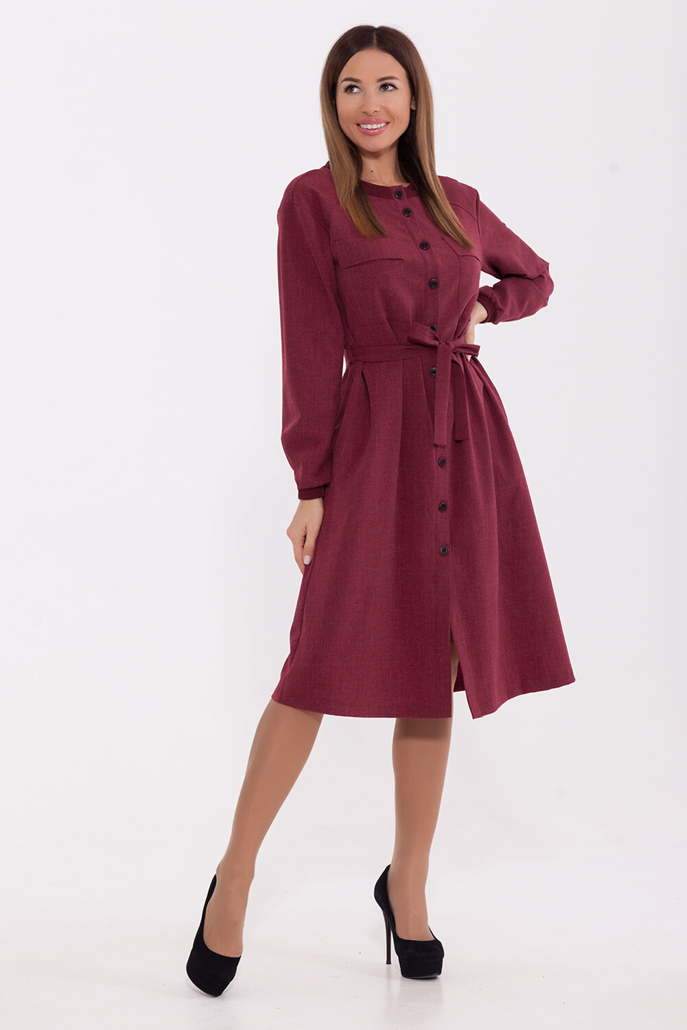 BRAVISSIMO Платье 78951 192511 Бордовый