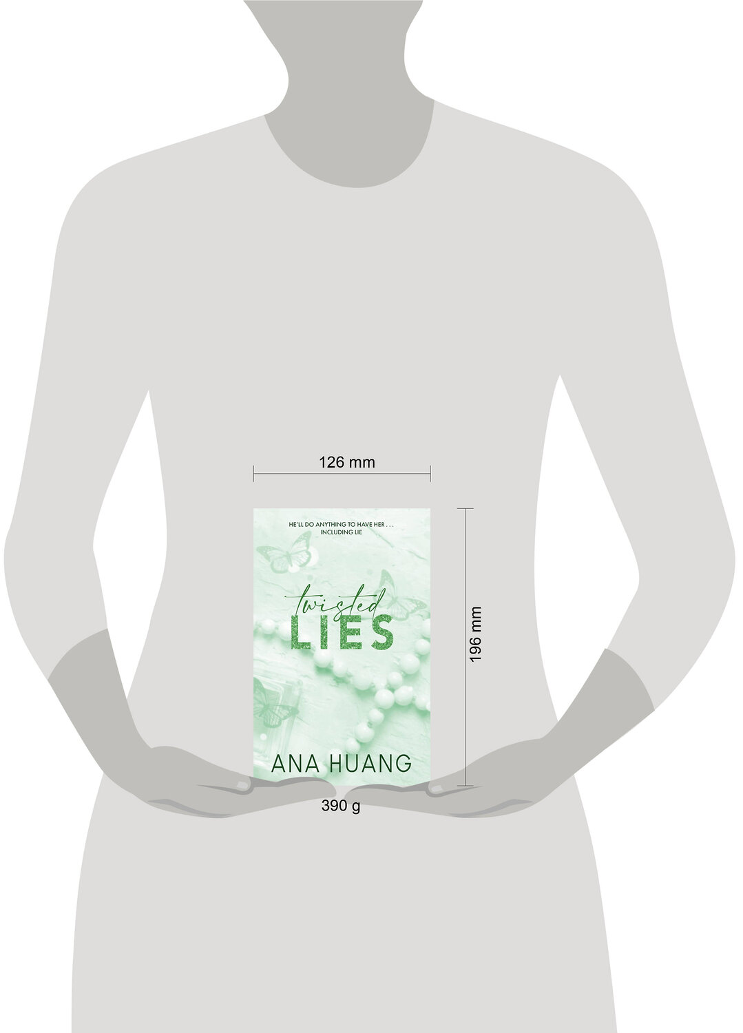 Эксмо Ana Huang "Twisted Lies (Ana Huang) Разрушительная ложь (Ана Хуан) /Книги на английском языке" 491217 978-0-34-943428-5