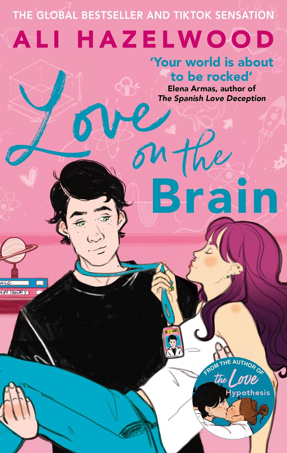 Эксмо Ali Hazelwood "Love on the Brain (Ali Hazelwood) Любовь на уме (Али Хейзелвуд) /Книги на английском языке" 491229 978-1-40-872577-1