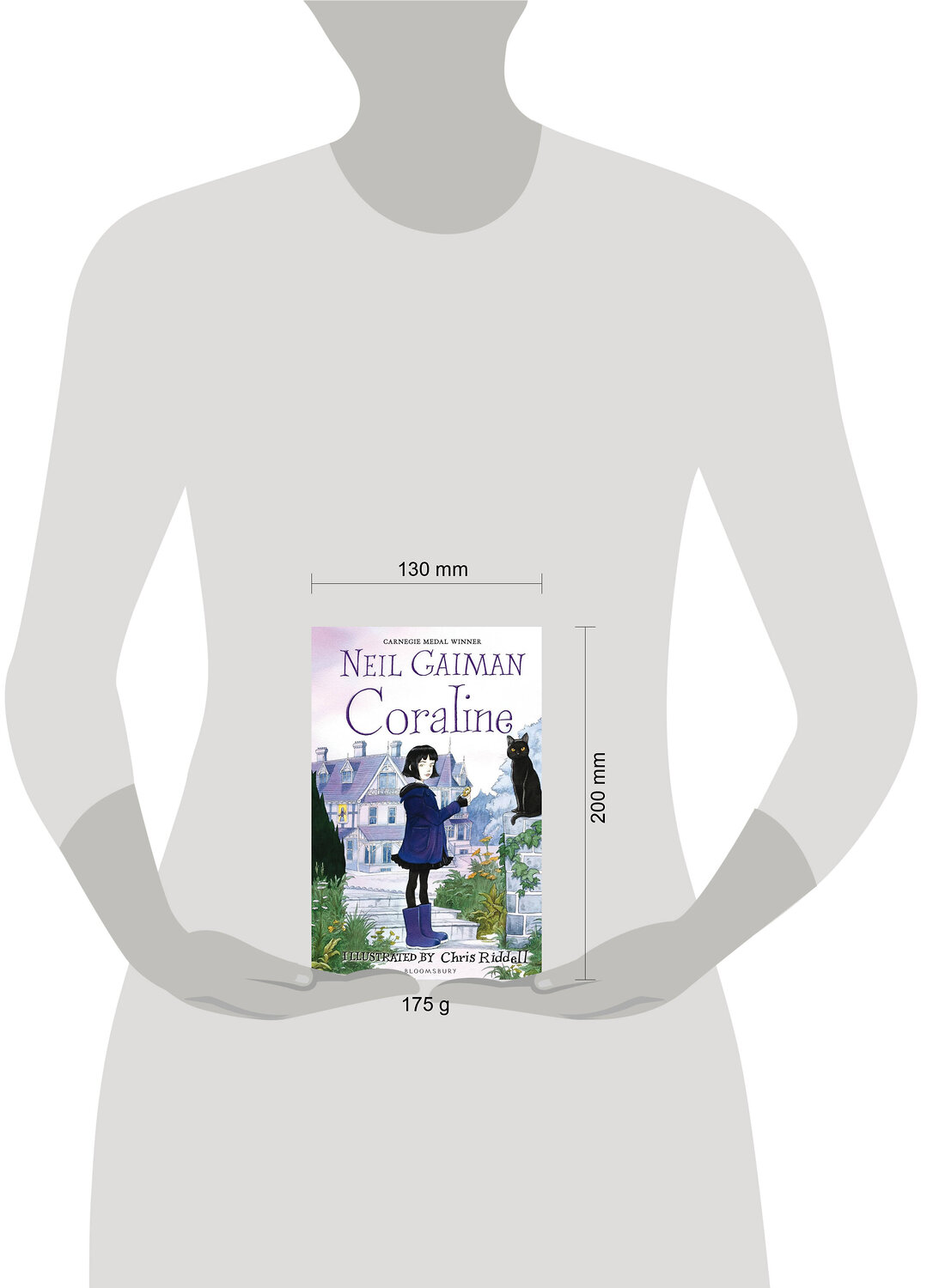 Эксмо Neil Gaiman "Coraline (Neil Gaiman) Коралина (Нил Гейман) /Книги на английском языке" 491409 978-1-40-884175-4