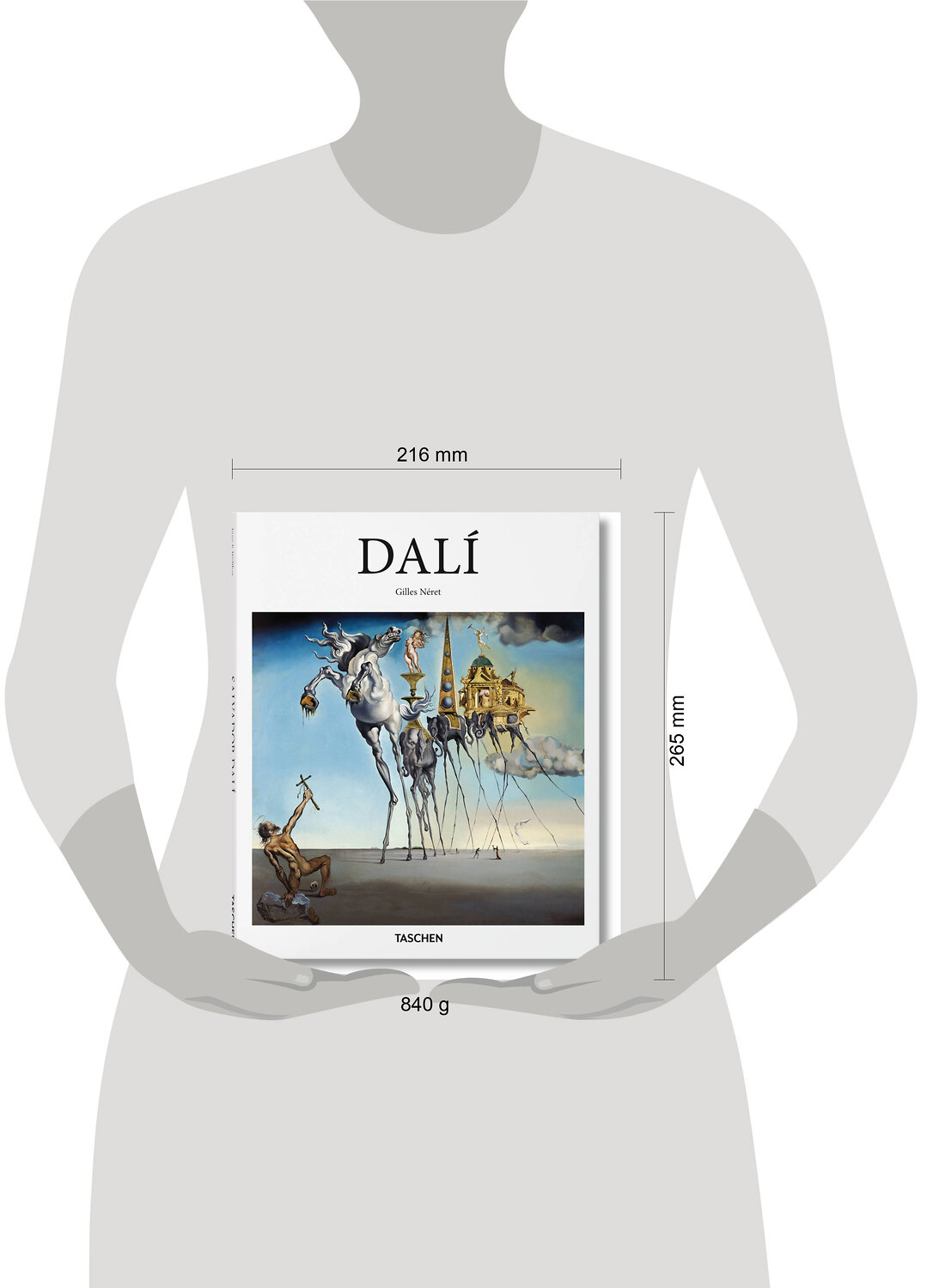 Эксмо GillesNeret "Dalí Сальвадор Дали /Книги на английском языке" 491471 978-3-83-656000-9