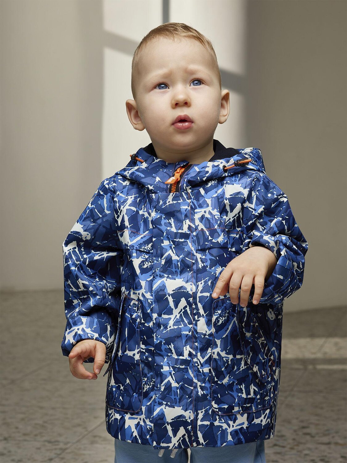BATIK Парка 493115 955-25в-2 Камуфляж синий