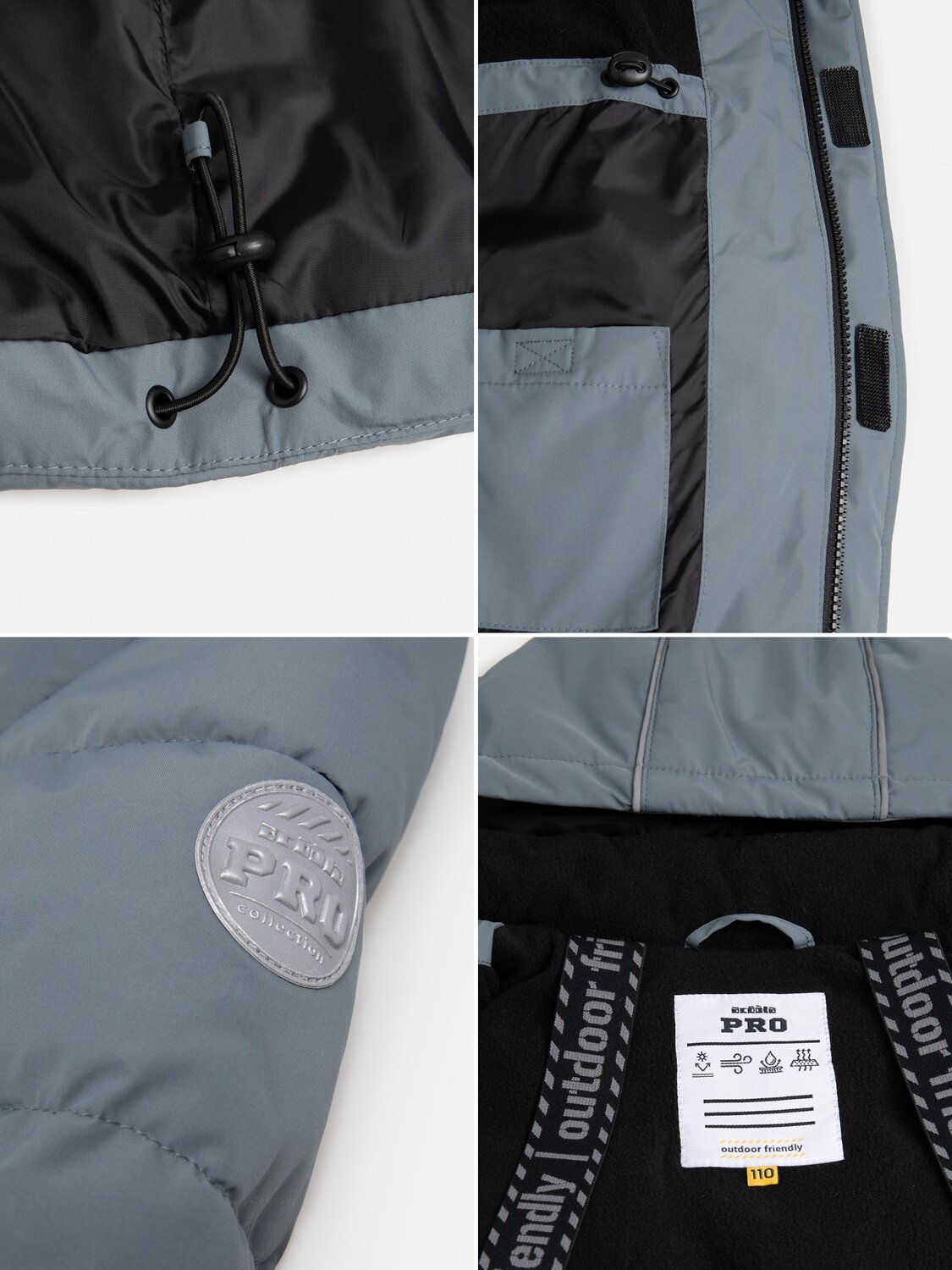 Acoola Пальто 495484 20120610001 серый