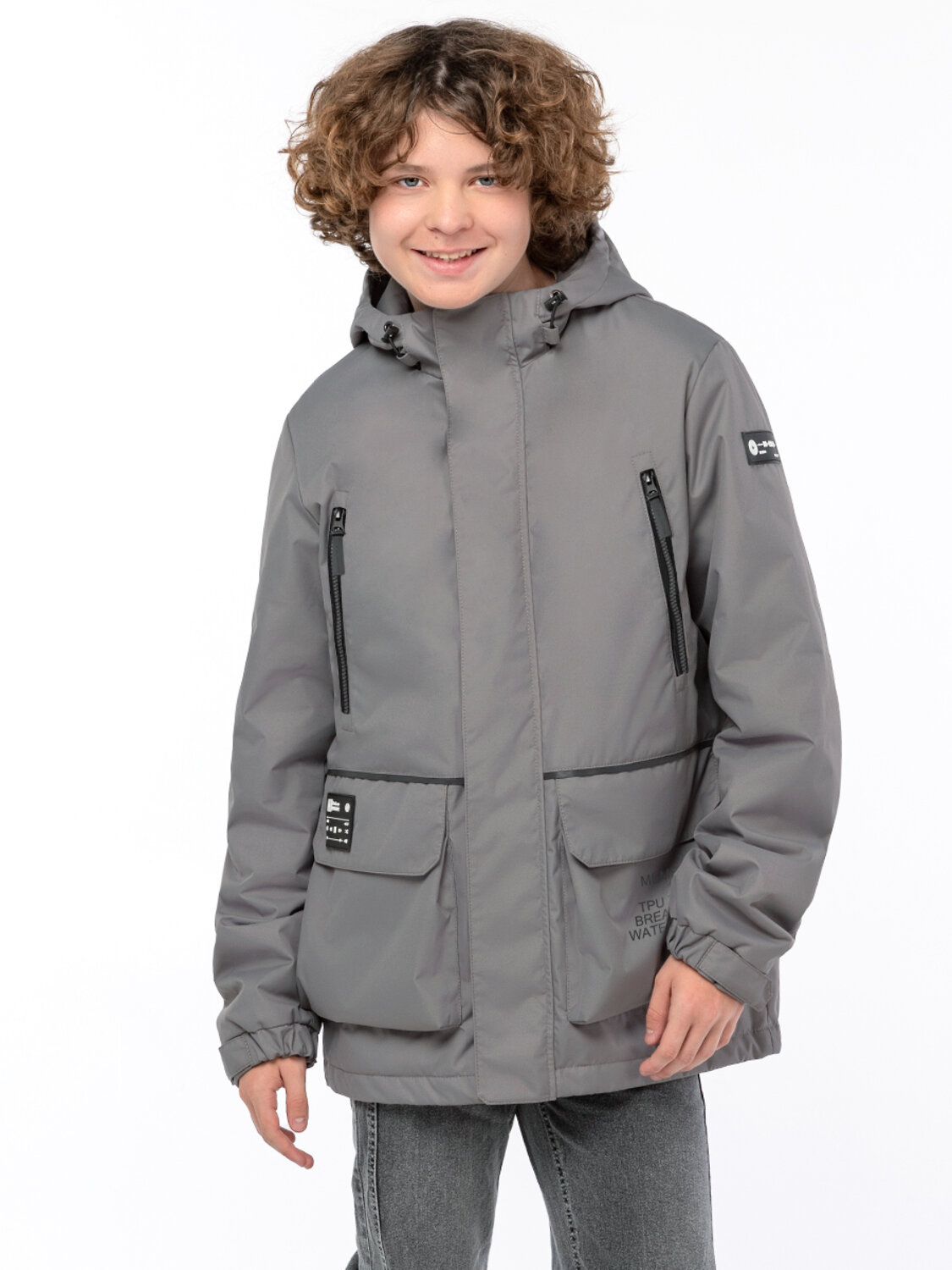 NIKASTYLE Куртка 499103 4м3725 серый