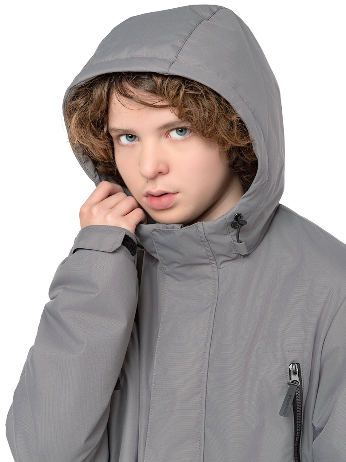 NIKASTYLE Куртка 499103 4м3725 серый