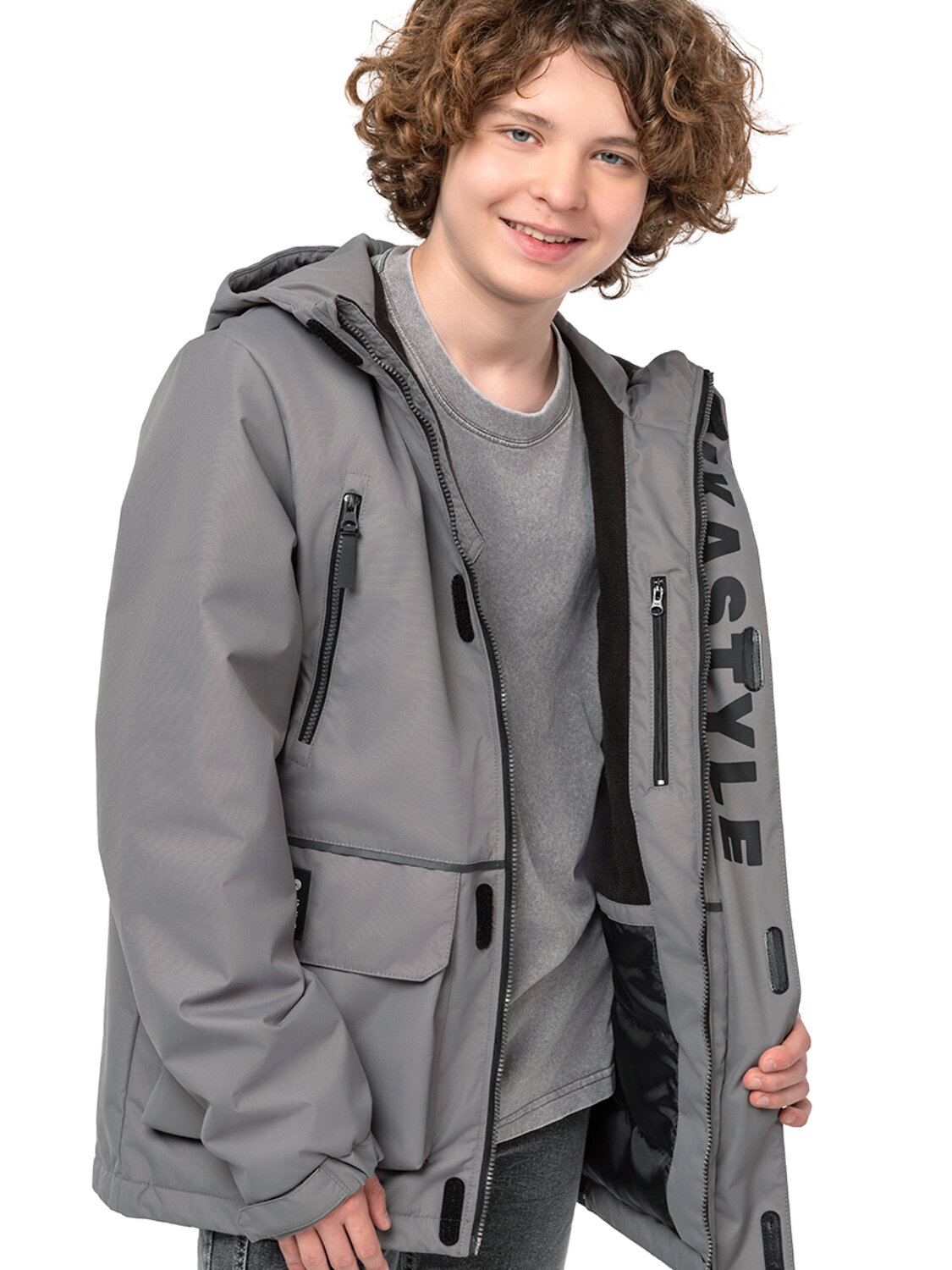 NIKASTYLE Куртка 499103 4м3725 серый