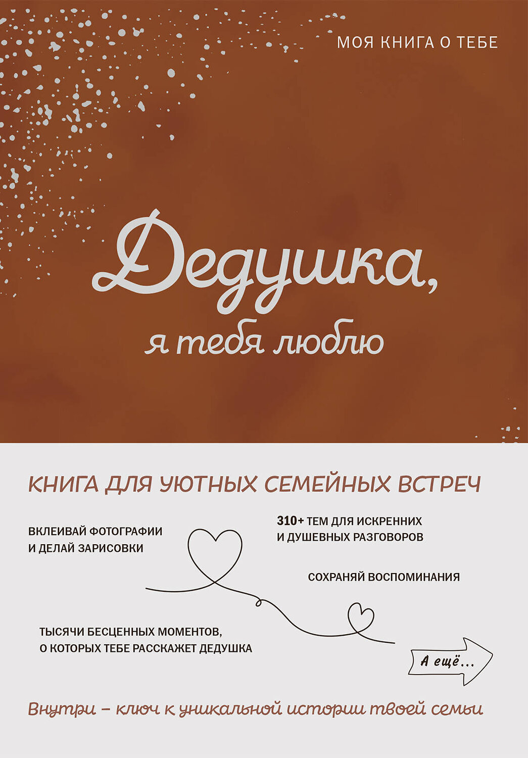 Эксмо "Комплект из 4х книг. Мама, я тебя люблю! Моя книга о тебе+ Папа, я тебя люблю! Моя книга о тебе + Бабушка, я тебя люблю! Моя книга о тебе + Дедушка, я тебя люблю! Моя книга о тебе (ИК)" 500244 978-5-04-217876-4