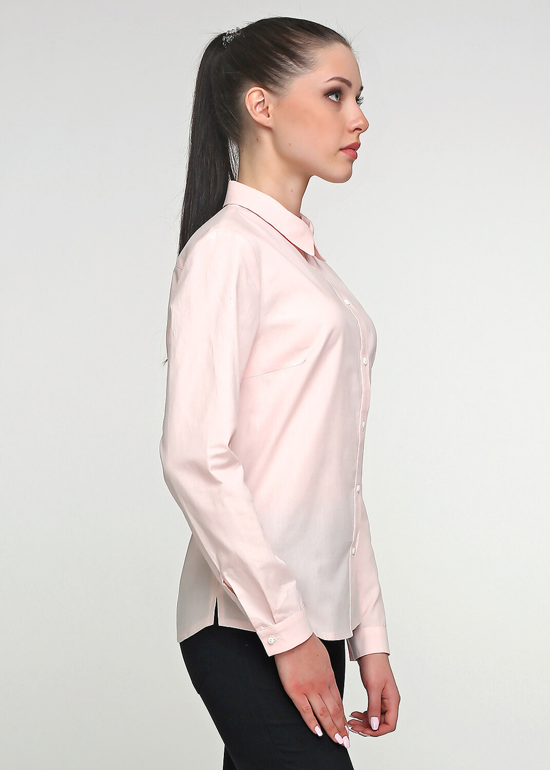 CLEVER Рубашка 82535 361569т1пп св.розовый