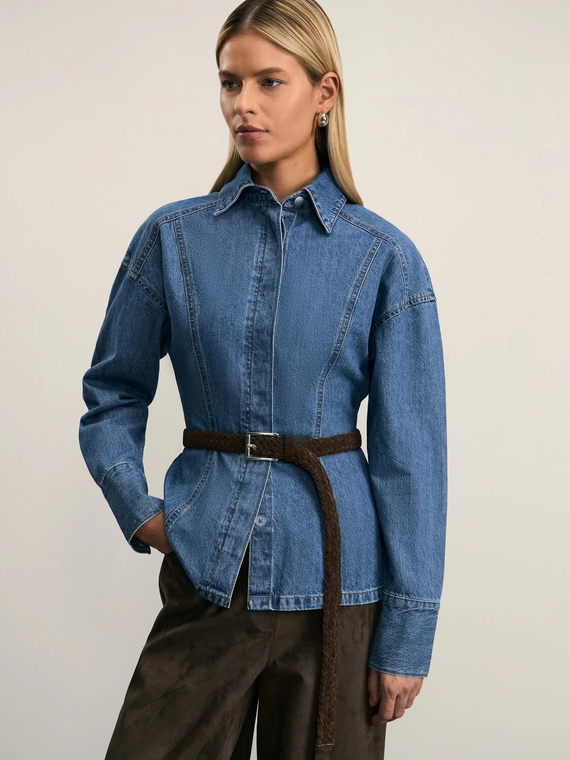 ZARINA Блузка 508096 ZR2502092320 индиго