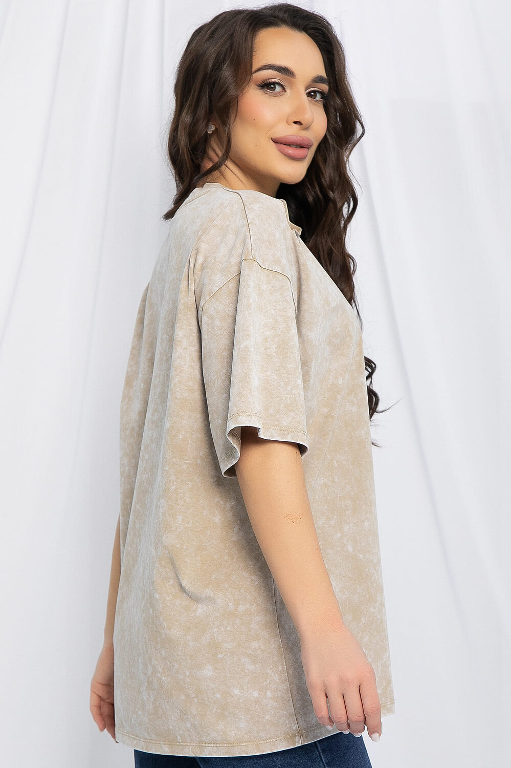 LT Collection Футболка 525135 Б13121-20М бежевый