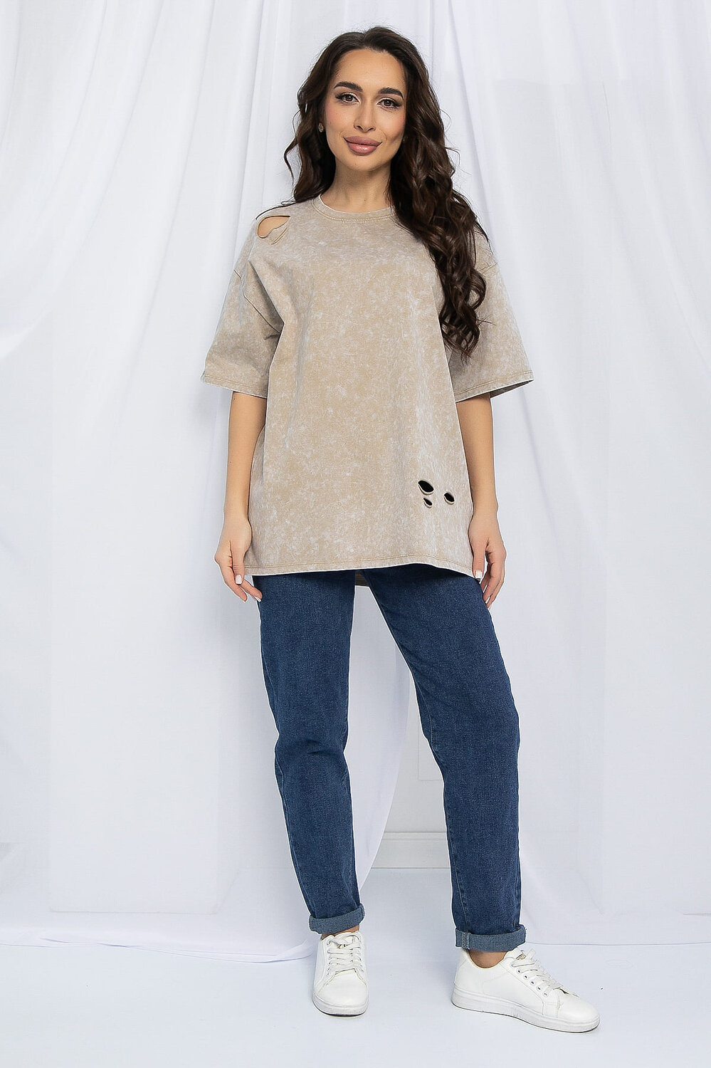 LT Collection Футболка 525135 Б13121-20М бежевый