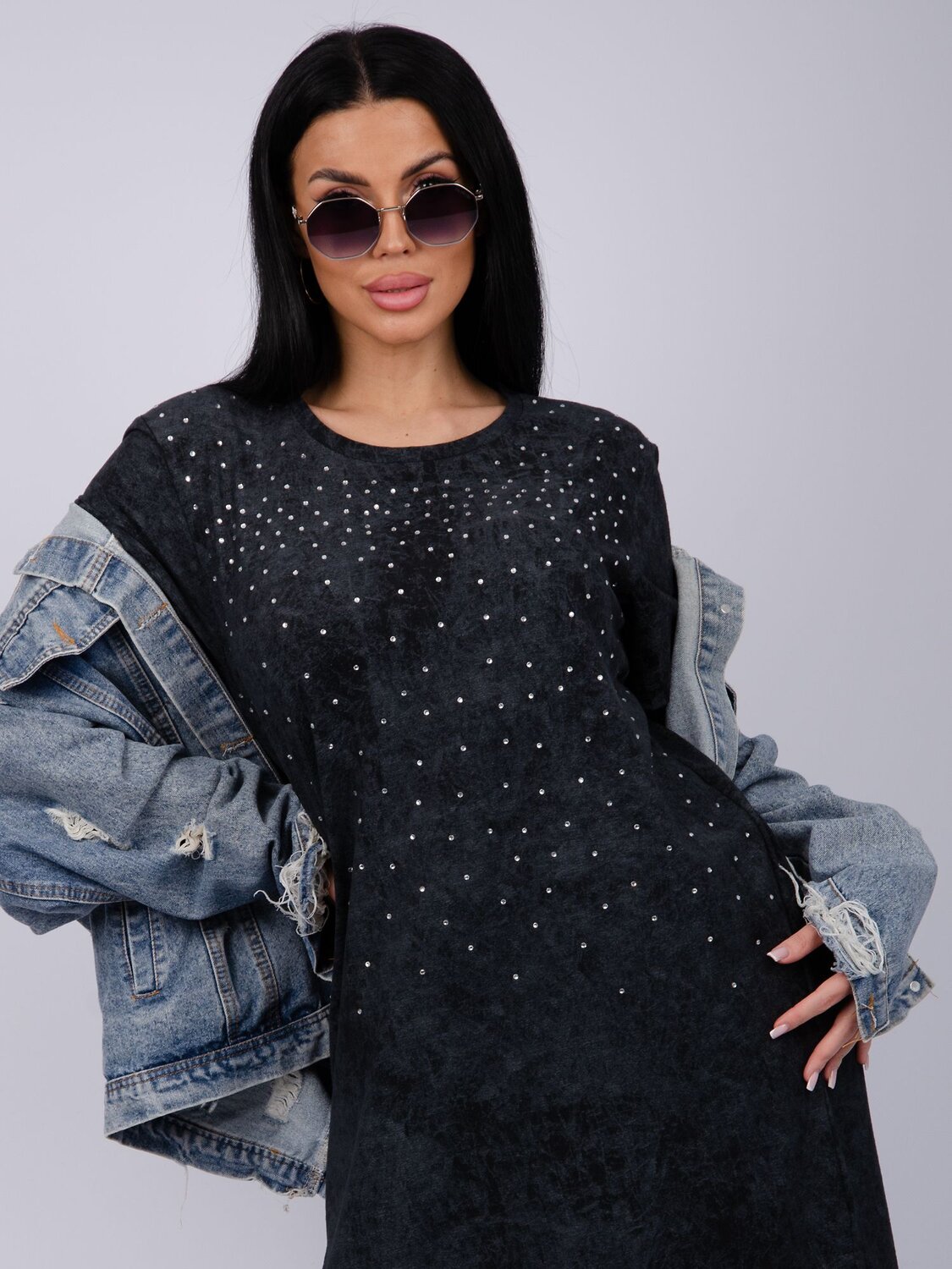 Malina Платье 525854 6024(М) серый
