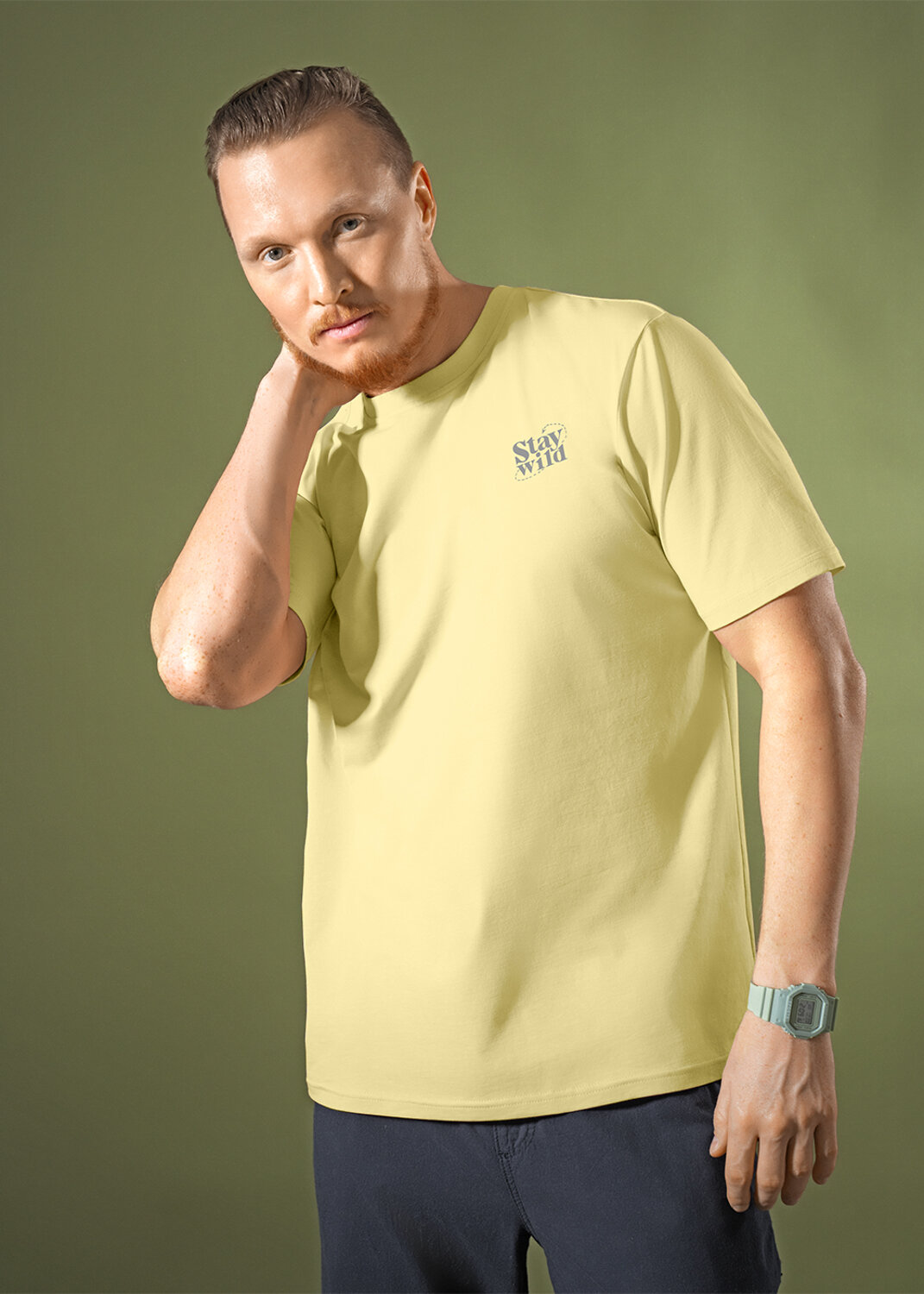 CLEVER Футболка 528100 552483/30кд_п св.жёлтый