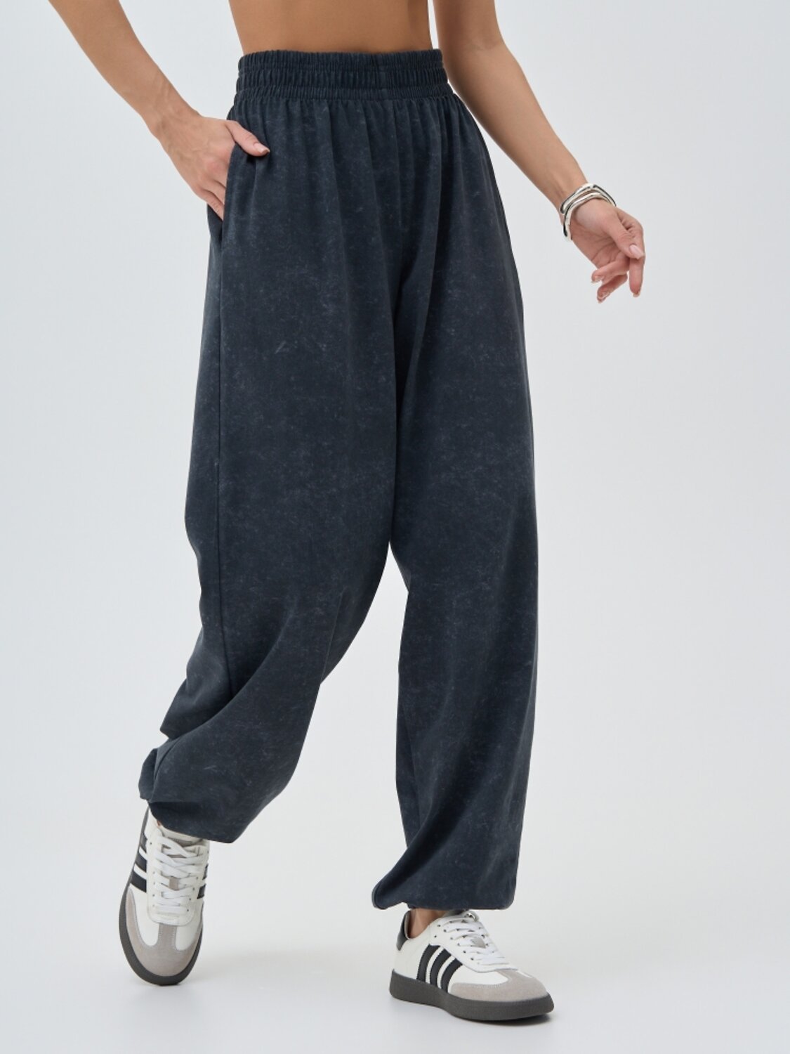 Binita Брюки 528541 1226/2-1 графитовый