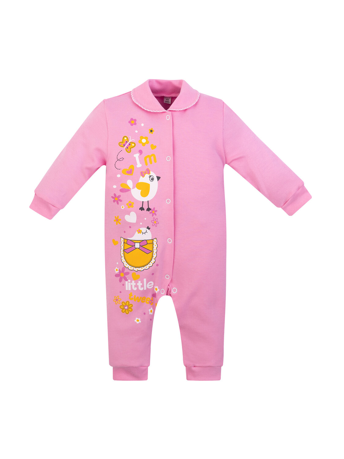 Утёнок Комбинезон 532656 260п/1 розовый_птички