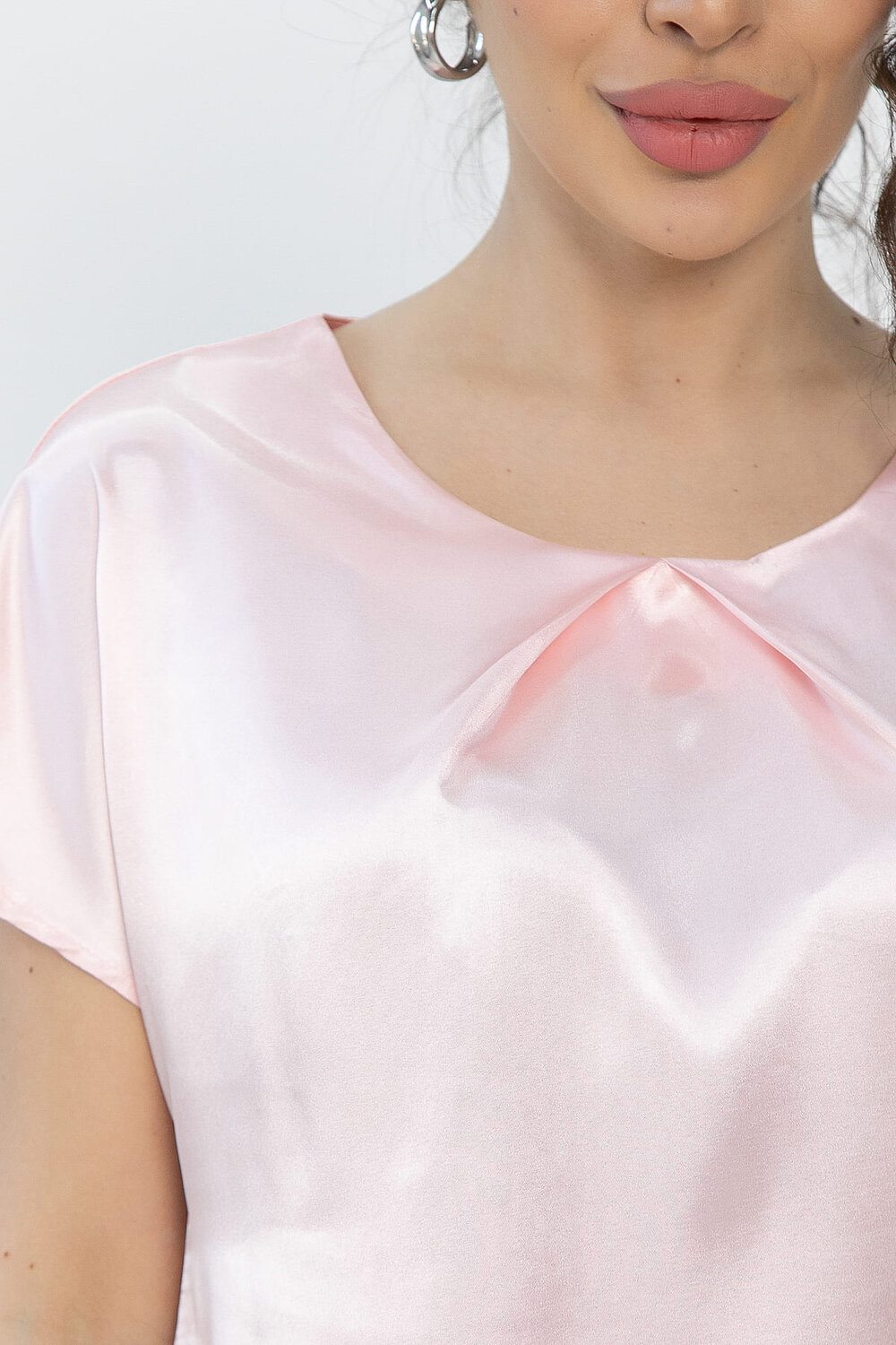 LT Collection Блуза 532666 Б13104-15М розовый