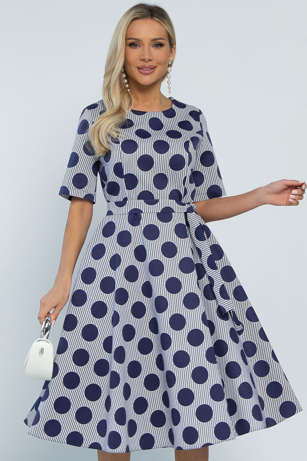 LT Collection Платье 532690 П13418-16М голубой