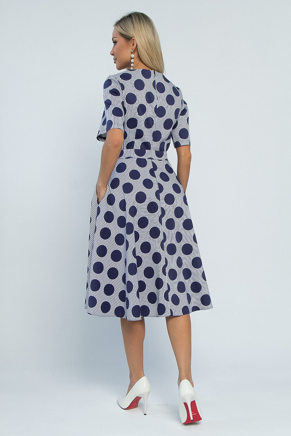 LT Collection Платье 532690 П13418-16М голубой