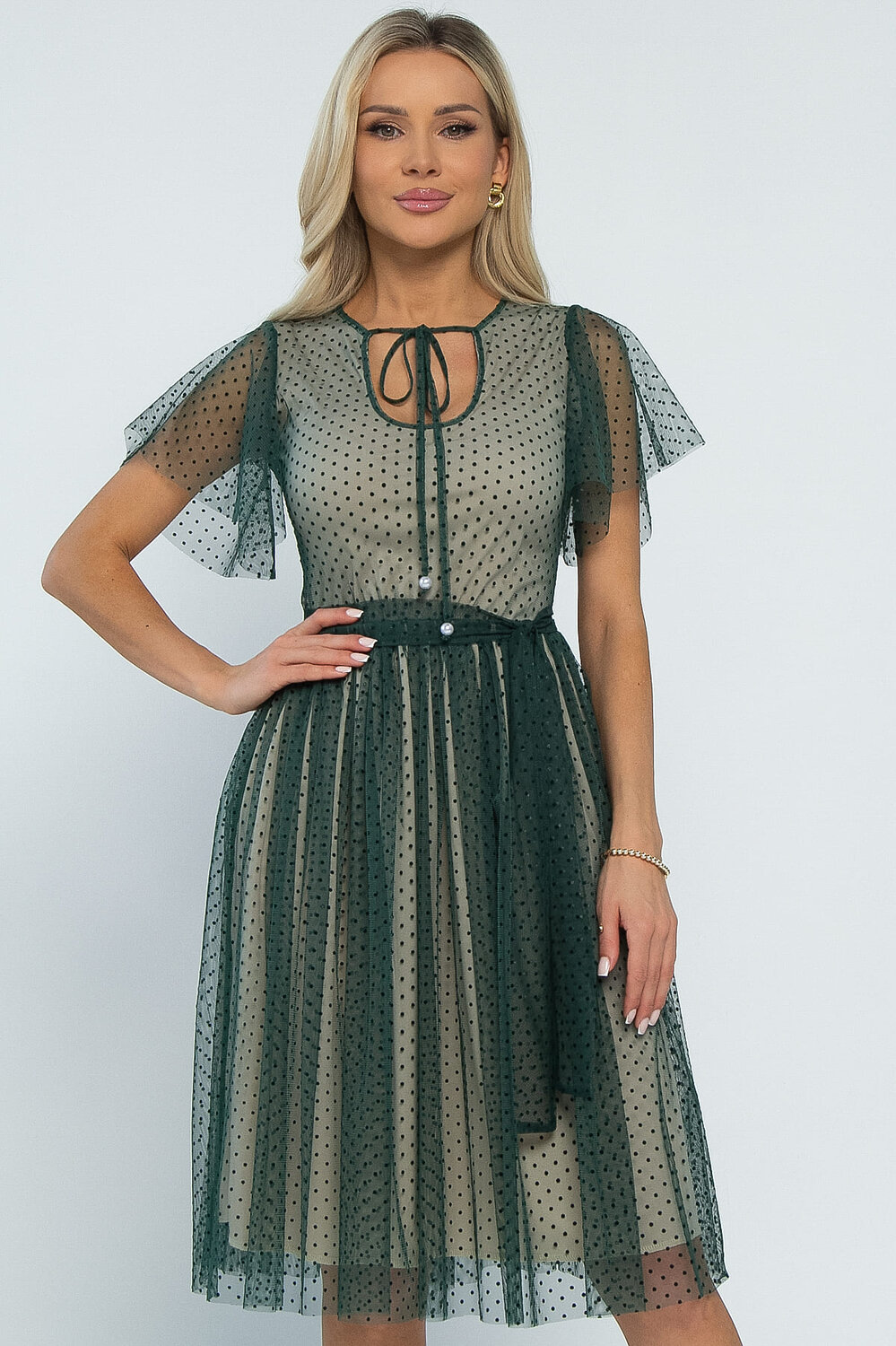 LT Collection Платье 532694 П13340-39М зелёный