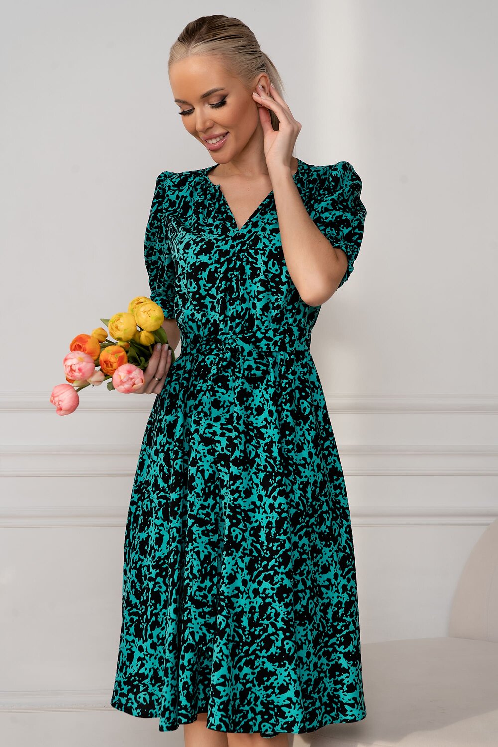 LT Collection Платье 532699 П13442-45М зелёный