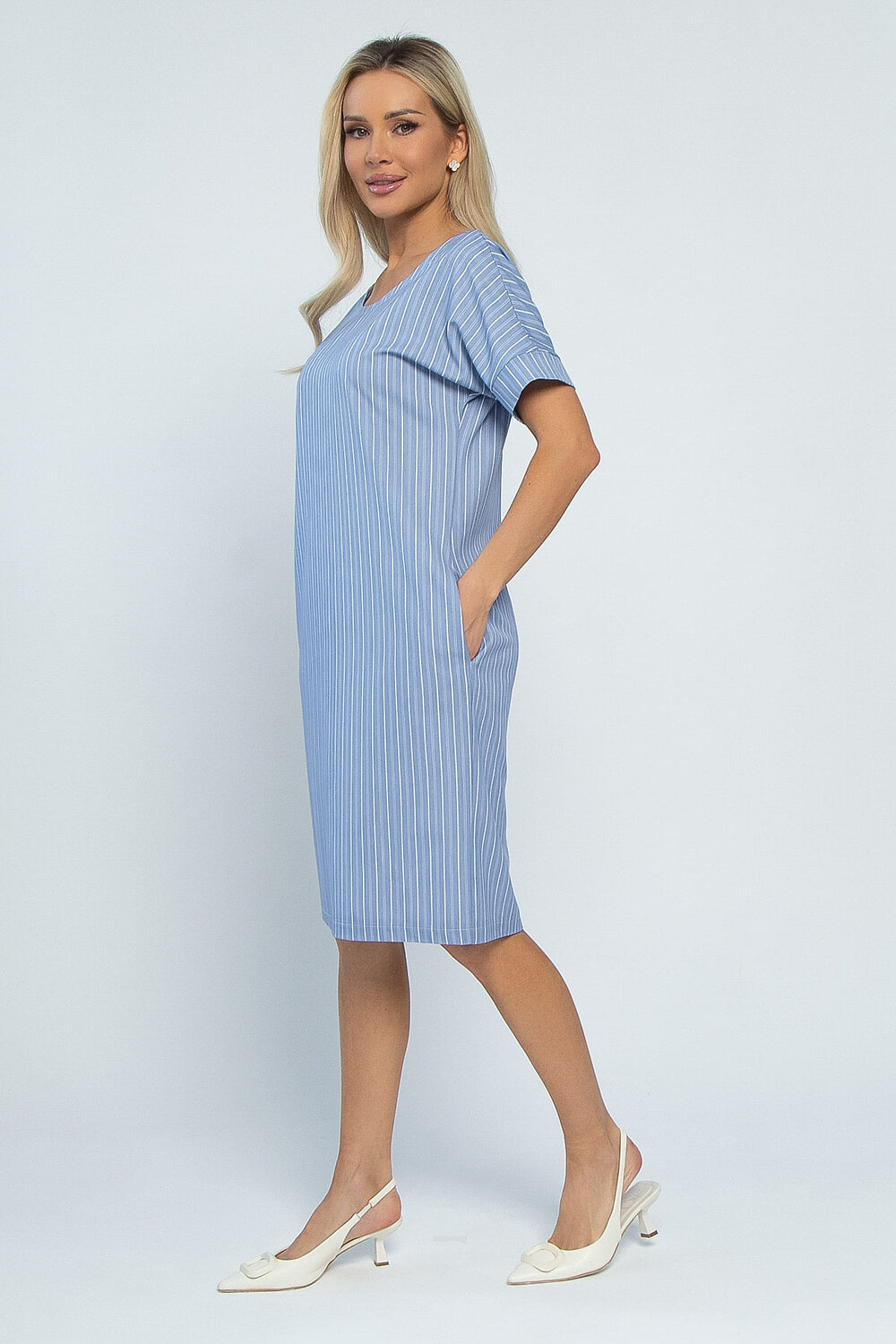 LT Collection Платье 532700 П13460-1М синий