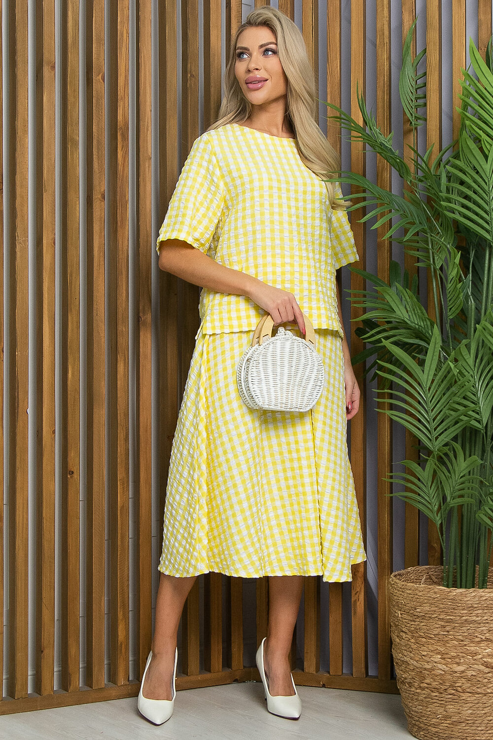 LT Collection Костюм 532705 К13435-2М жёлтый