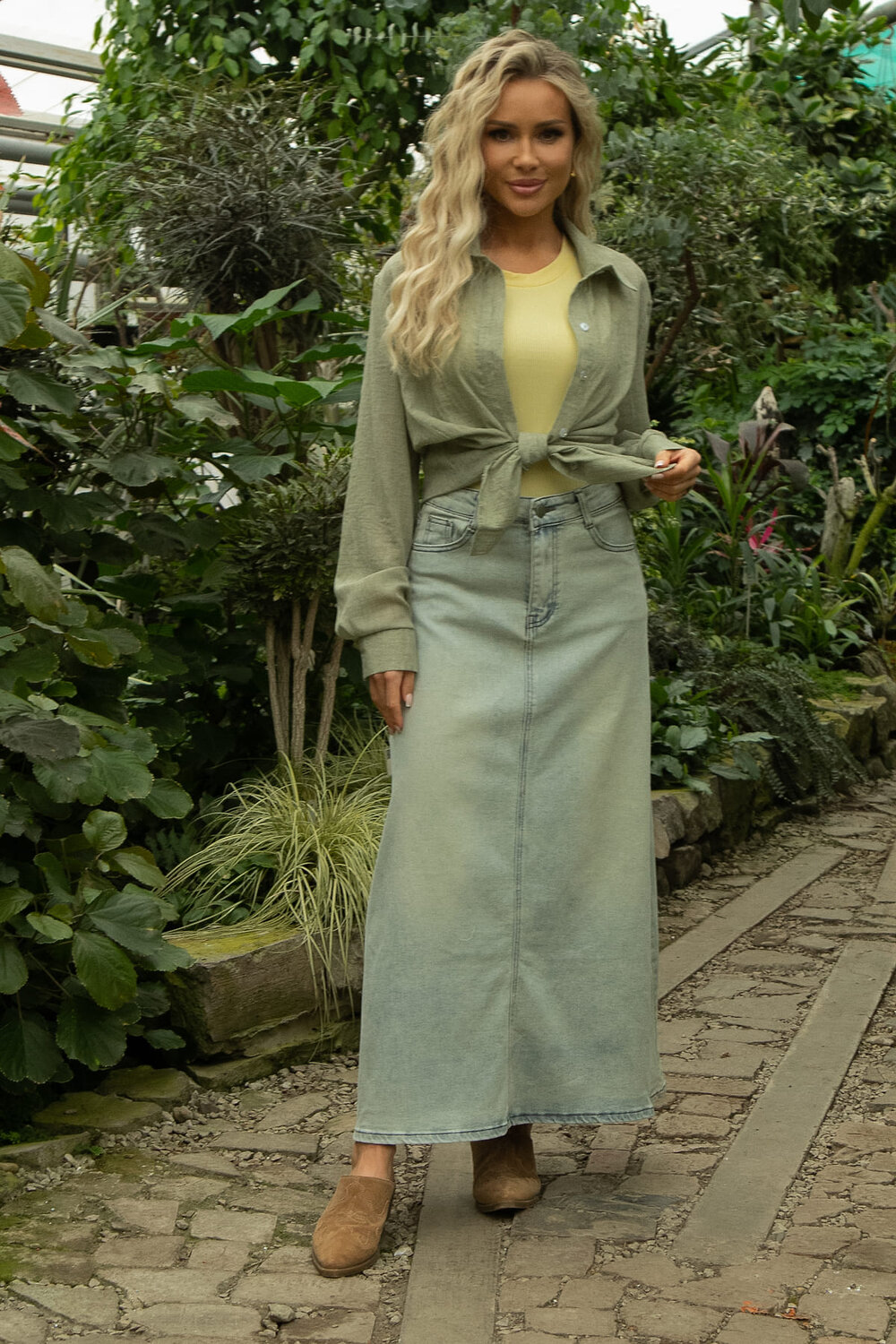 LT Collection Юбка 532710 Ю13449-12М сине-жёлтый