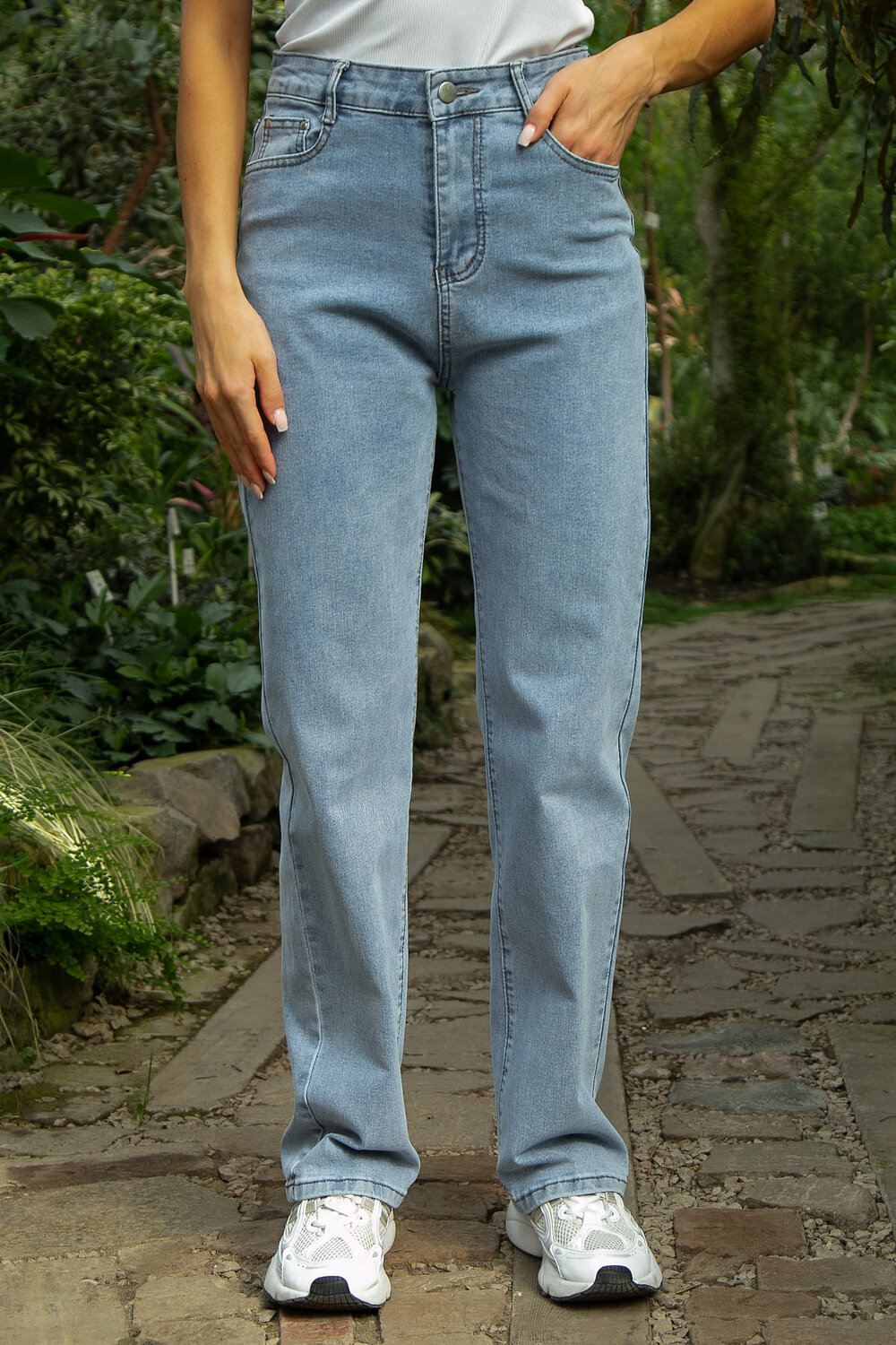 LT Collection Джинсы 532715 Б13451-12М голубой