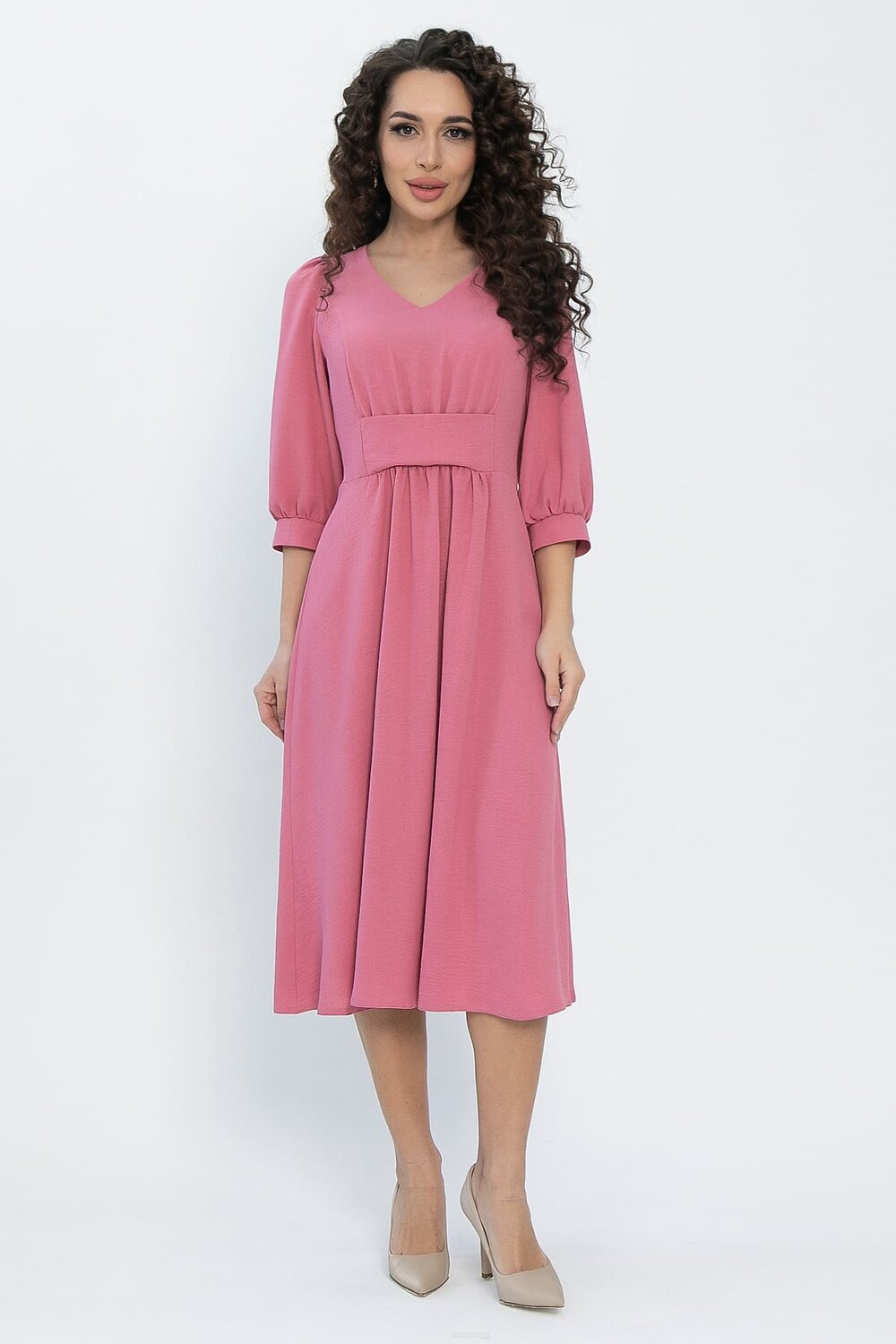 LT Collection Платье 532741 П13522-18М пыльно-розовый