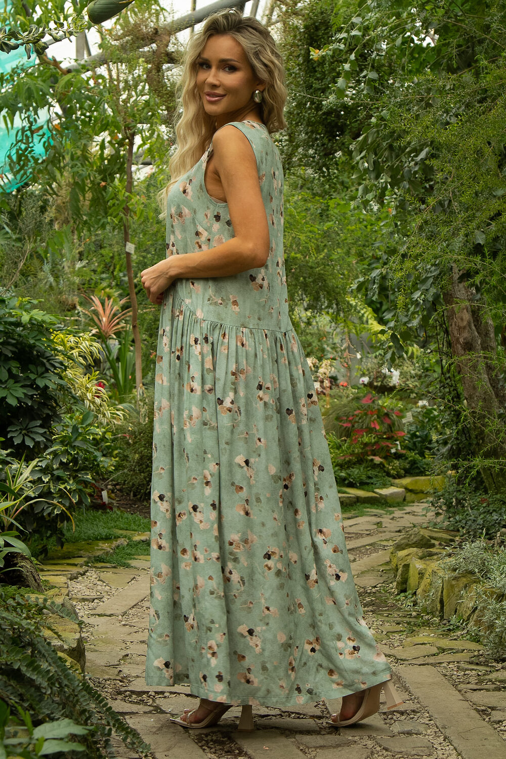 LT Collection Сарафан 532774 П13548-1М оливковый