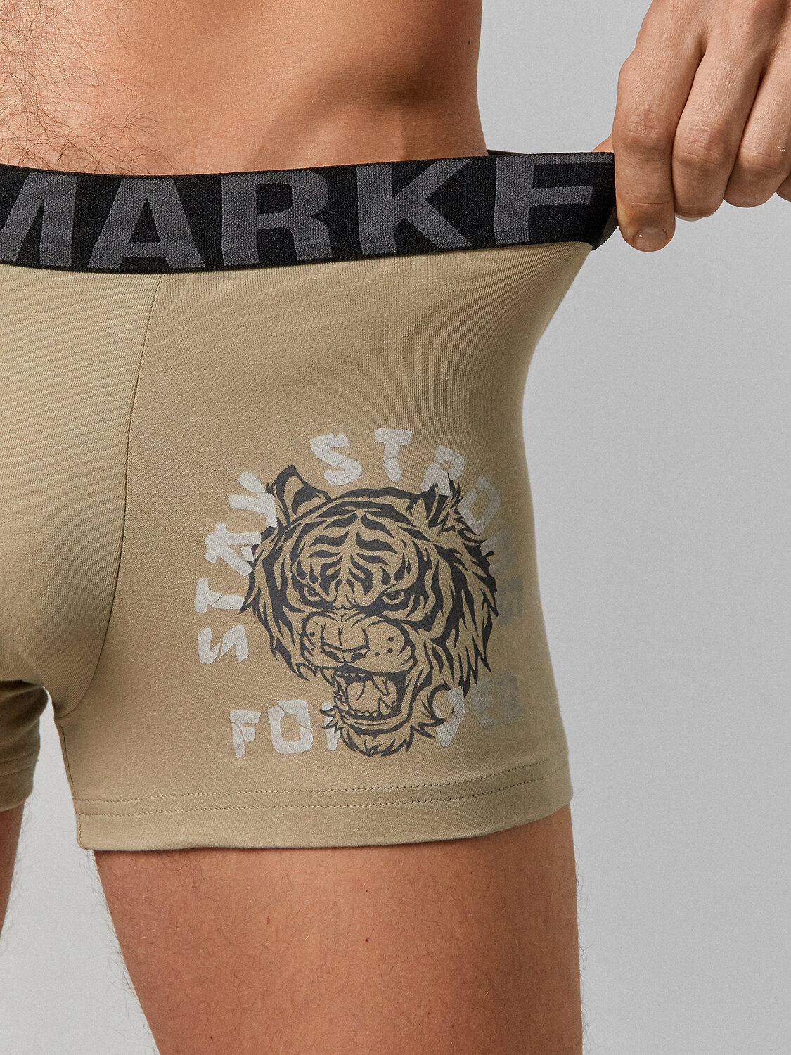MARK FORMELLE Трусы 532826 411228 алюминий +печать