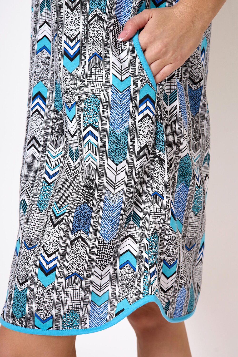 Lika Dress Халат 533049 10370 Голубой