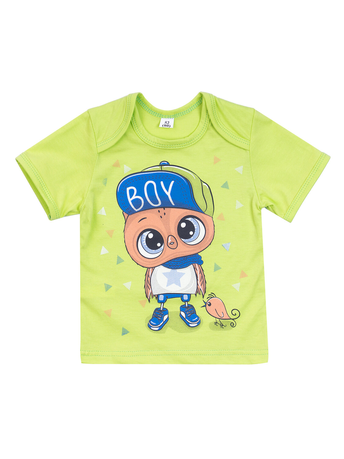 Утёнок Футболка 533096 512п салат_мальчик_Boy